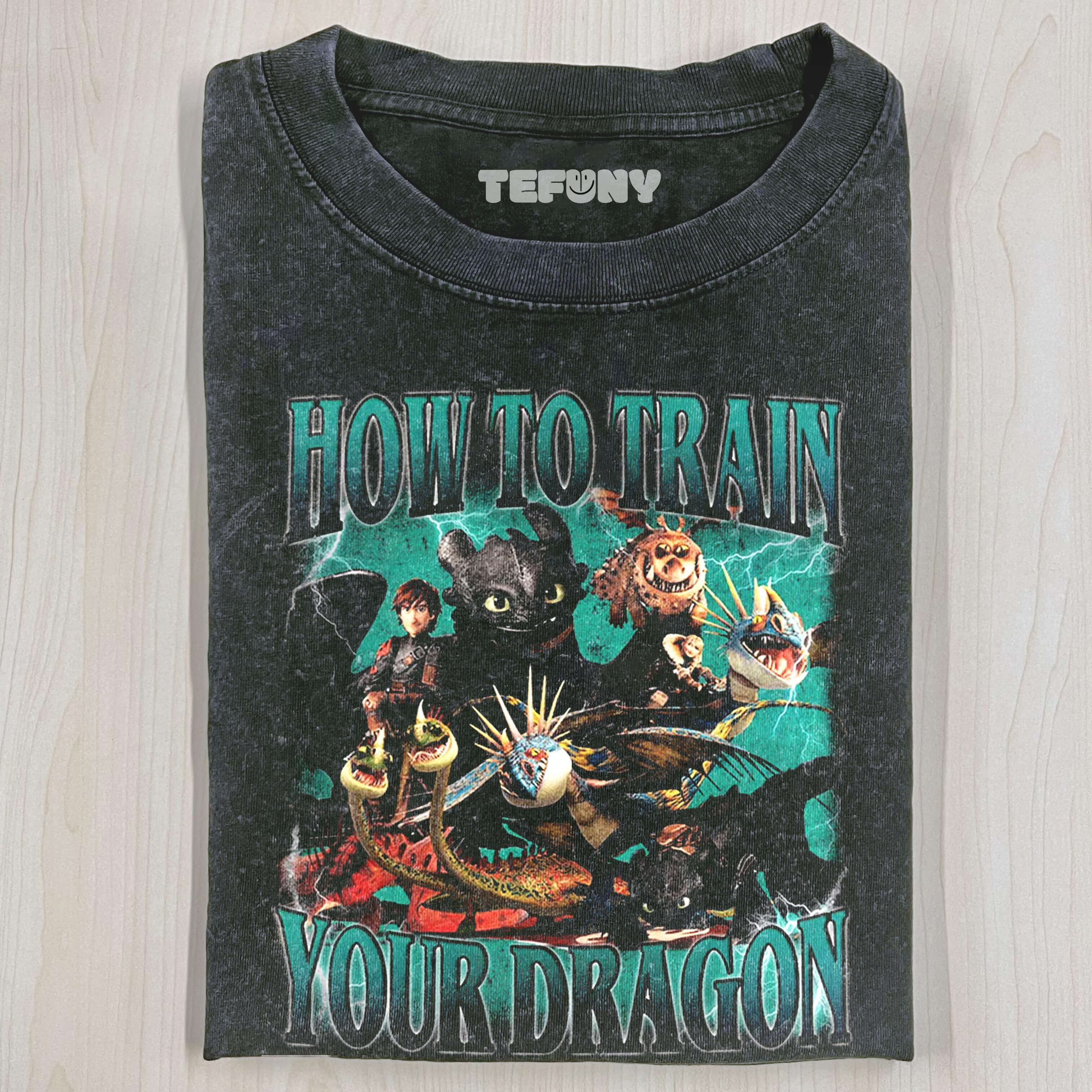 TOOTHLESS RETRO T-SHIRT V3