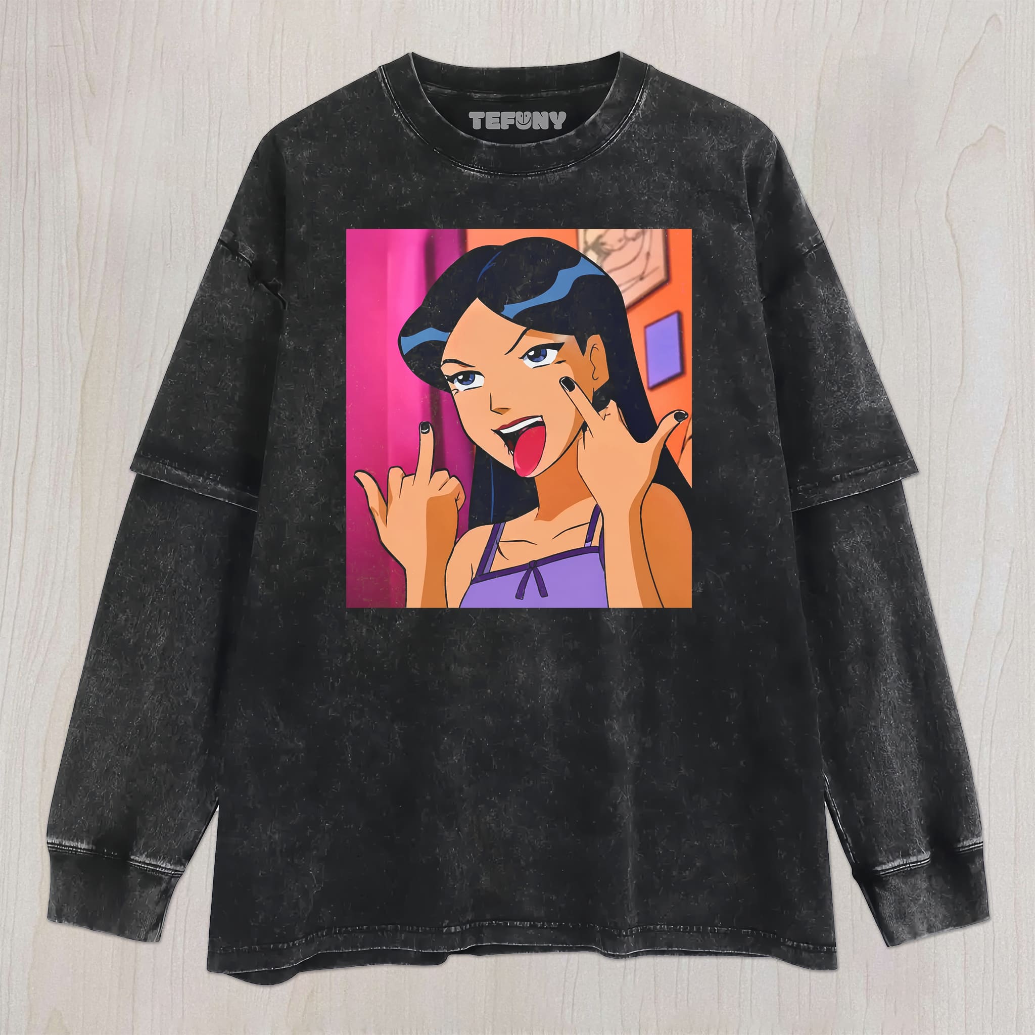 TOTALLY SPIES MANDY UNISEX TEE, TANK TOP, LAYERED LS, SWEATSHIRT & HOODIE