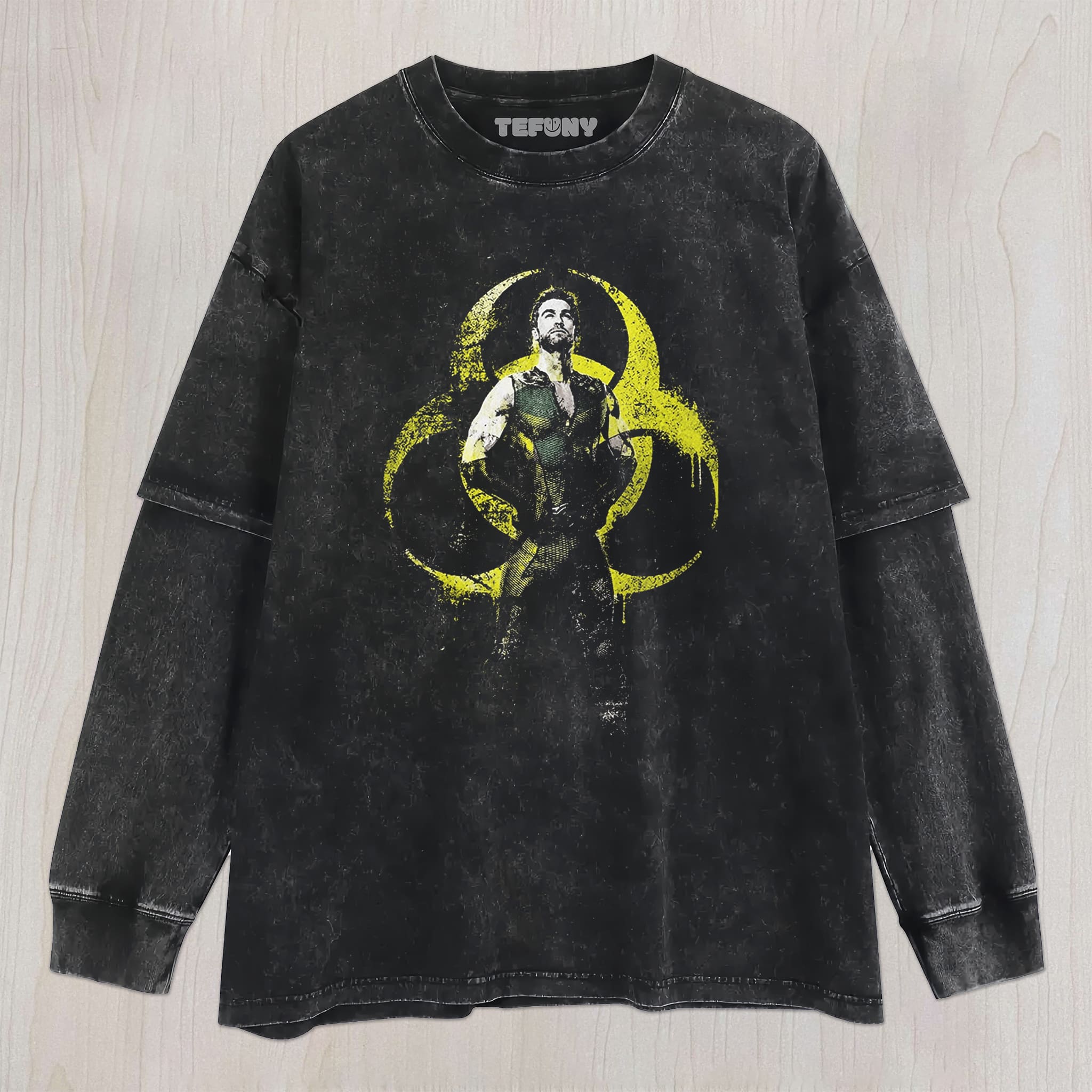 TOXIC OMEN UNISEX TEE, TANK TOP, LAYERED LS, SWEATSHIRT & HOODIE