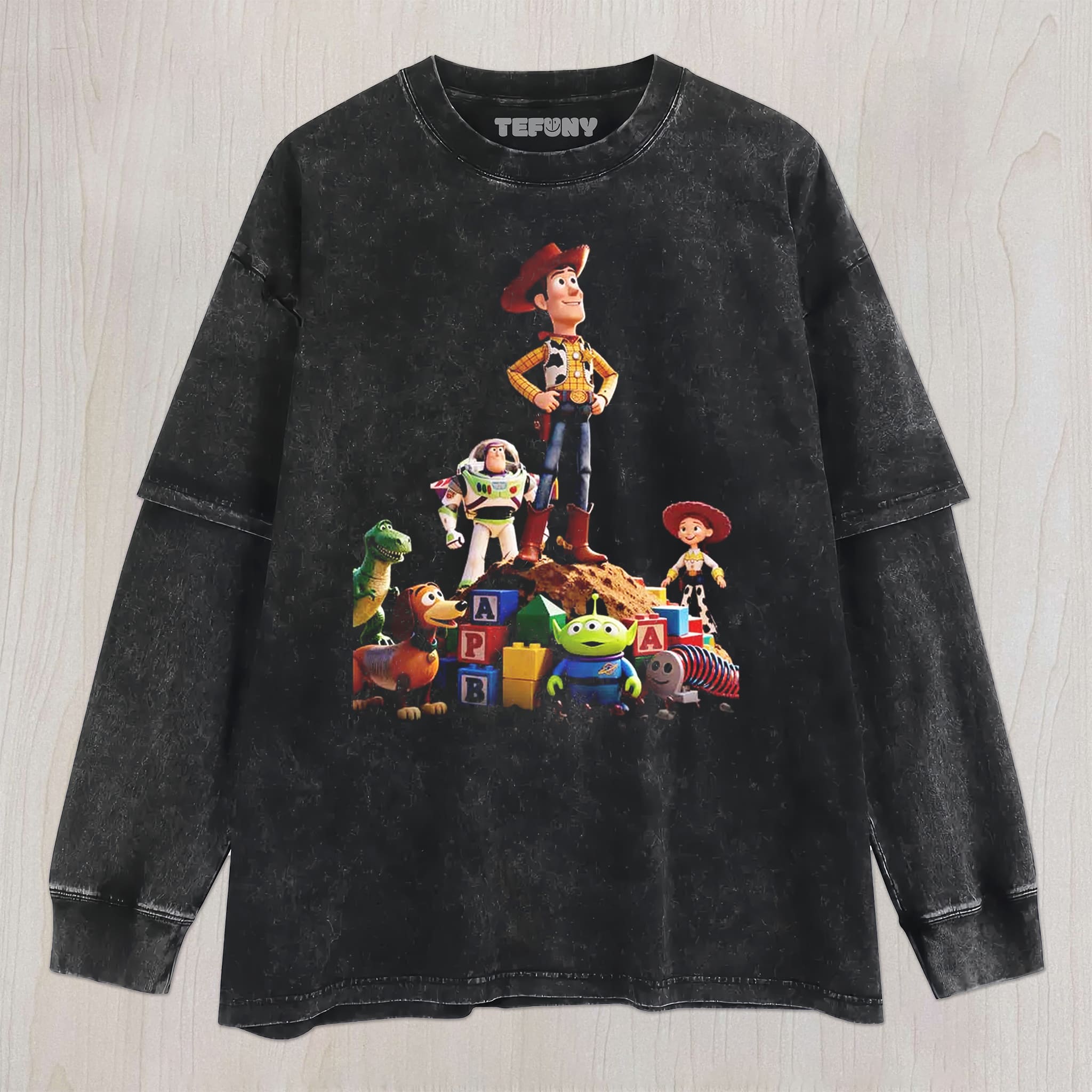 TOY CARTOON V13 UNISEX TEE, TANK TOP, LAYERED LS, SWEATSHIRT & HOODIE