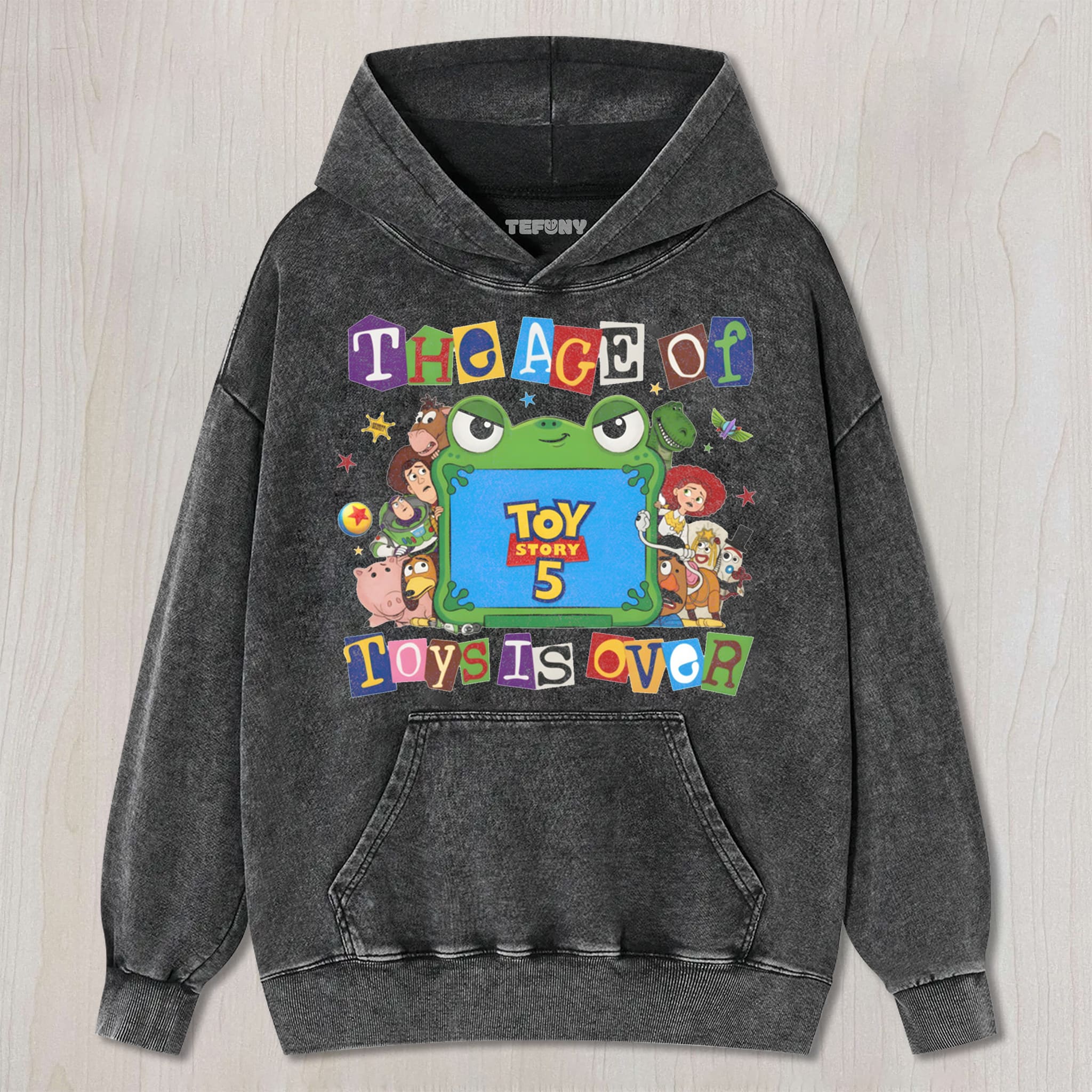 TOY CARTOON V16 UNISEX TEE, TANK TOP, LAYERED LS, SWEATSHIRT & HOODIE