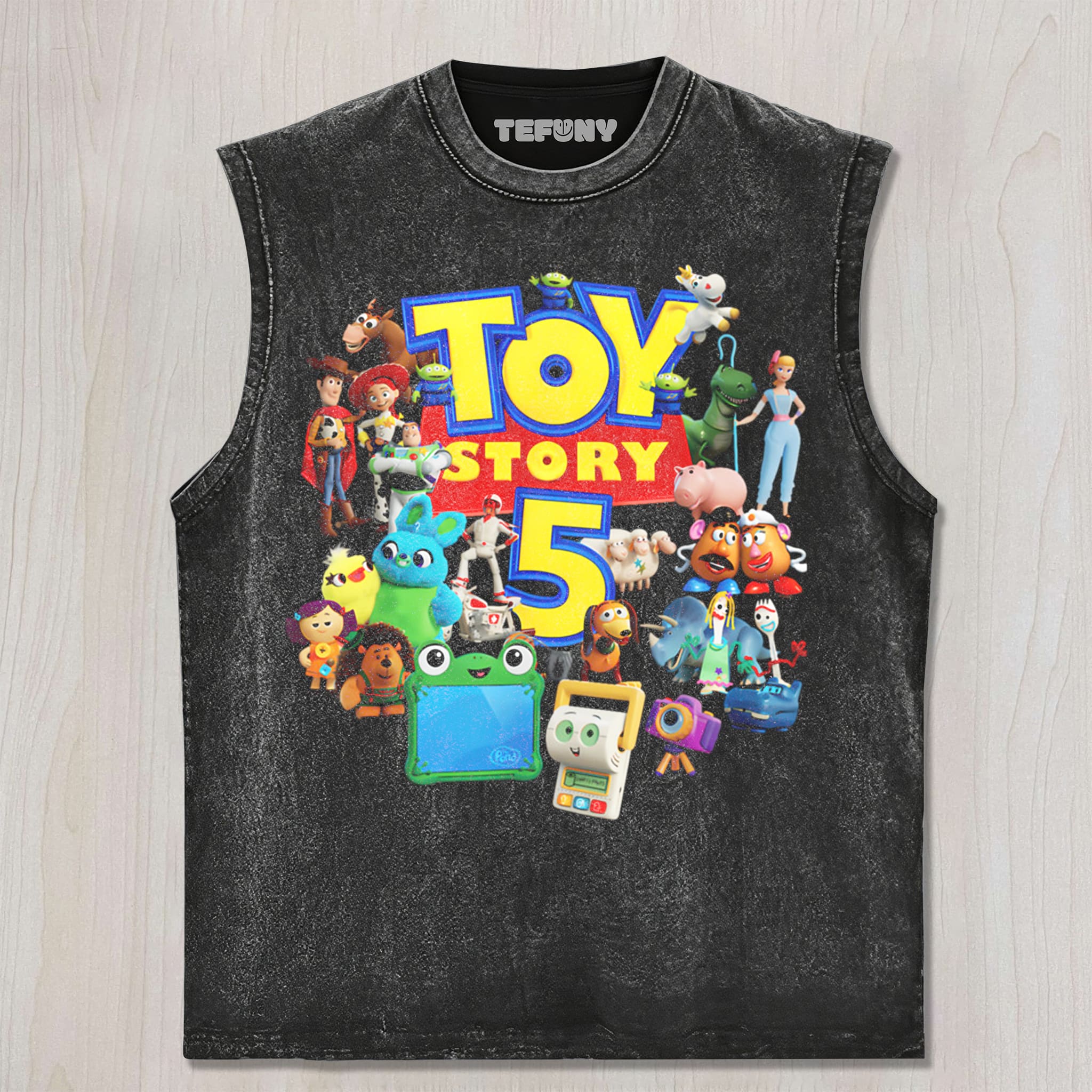 TOY CARTOON V18 UNISEX TEE, TANK TOP, LAYERED LS, SWEATSHIRT & HOODIE