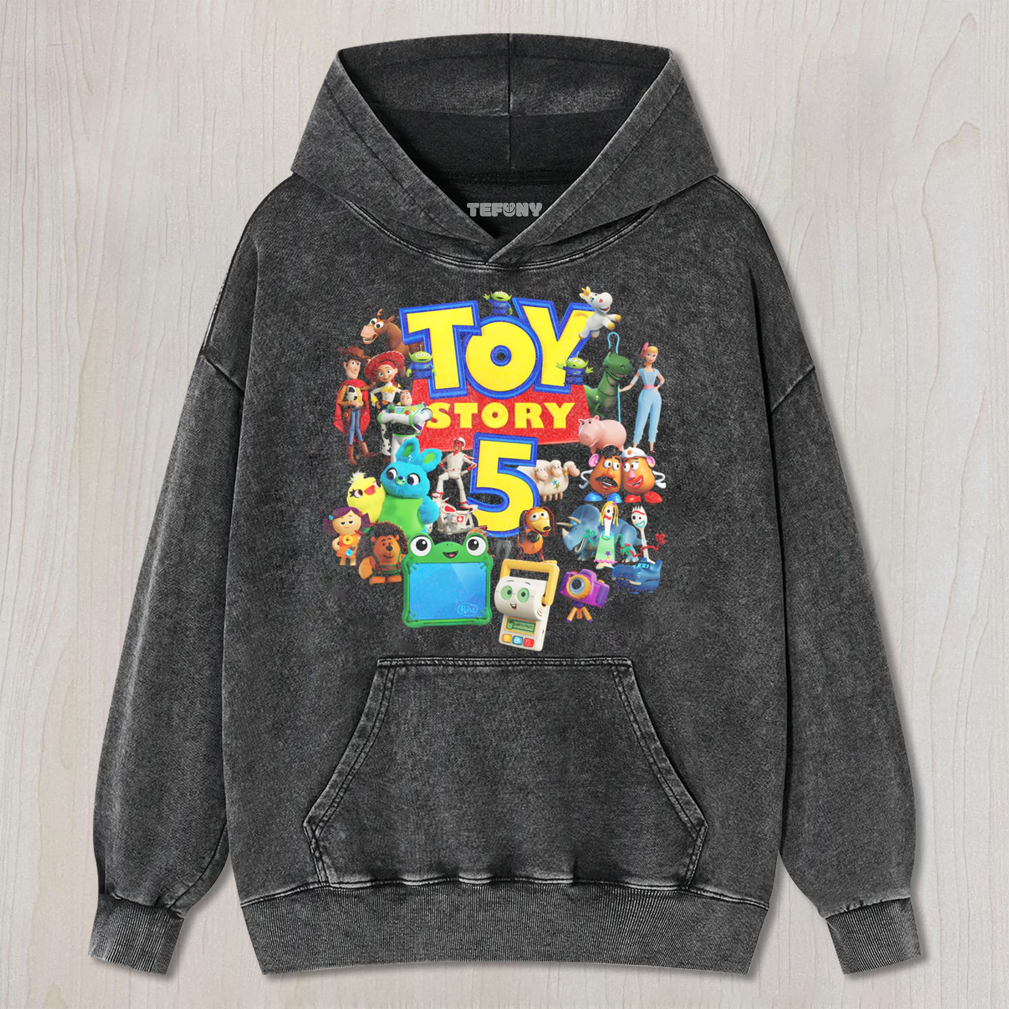 TOY CARTOON V18 UNISEX TEE, TANK TOP, LAYERED LS, SWEATSHIRT & HOODIE