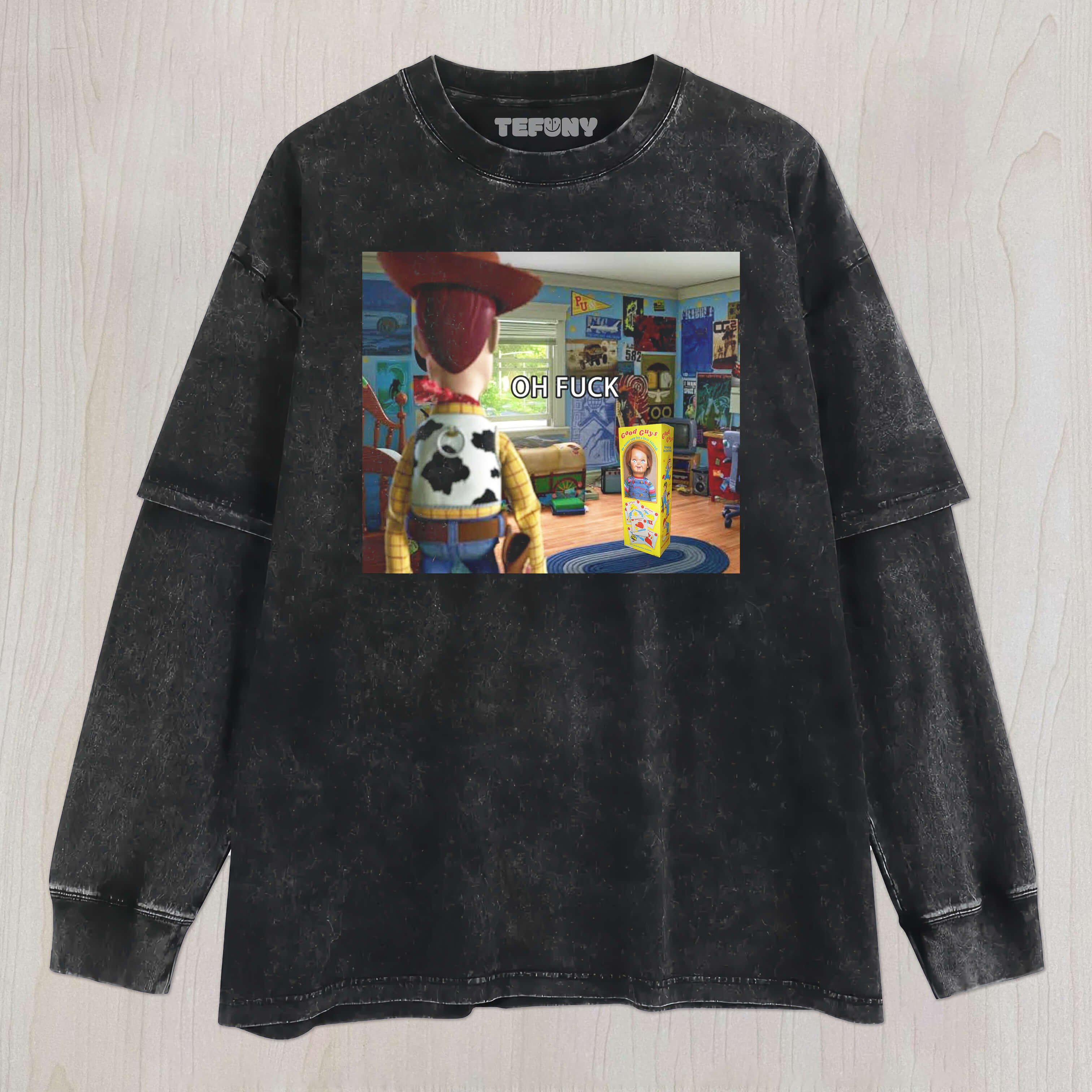 TOY STORY ANDY'S ROOM UNISEX TEE, TANK TOP, LAYERED LS, SWEATSHIRT & HOODIE