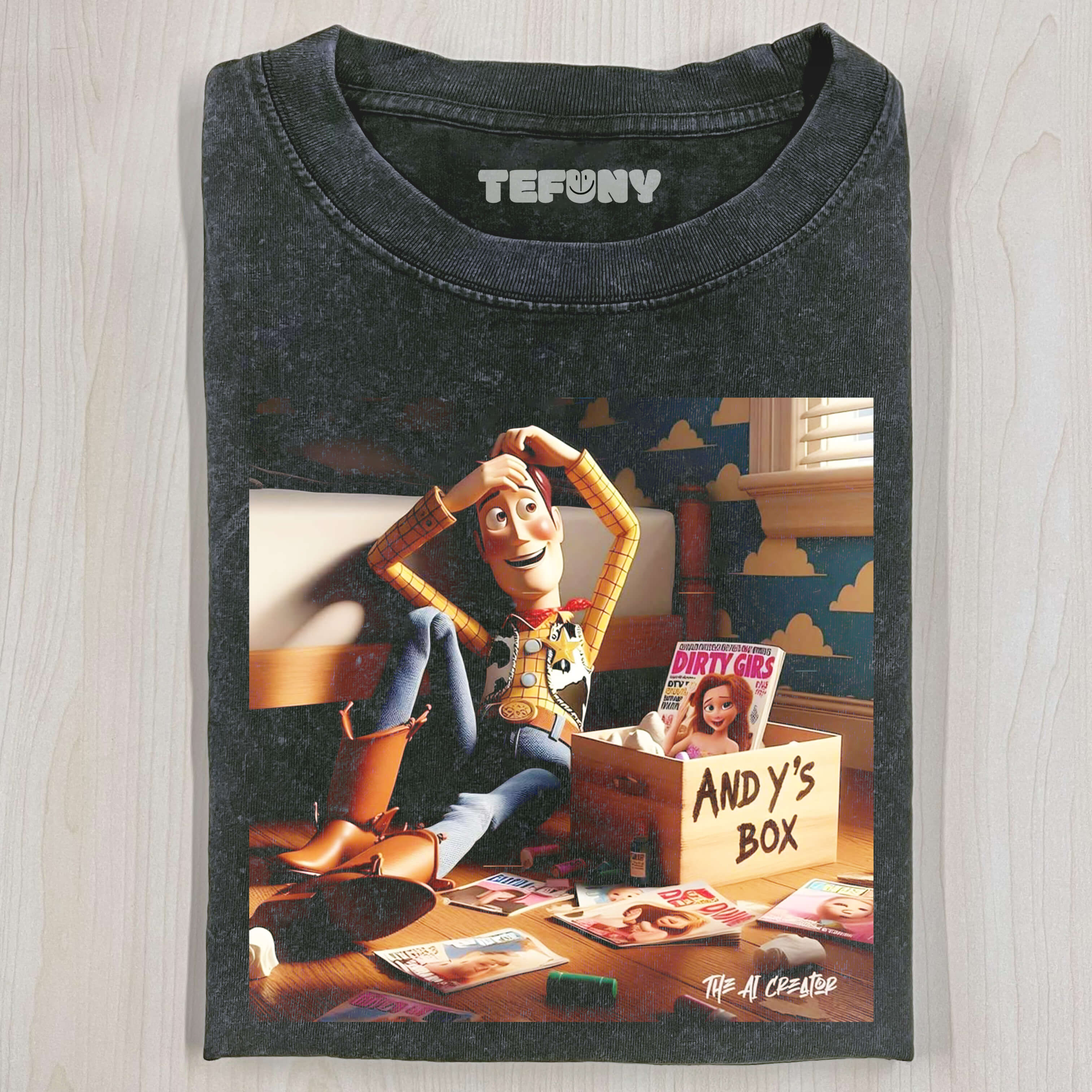 TOY STORY WOODY HAPPY T-SHIRT