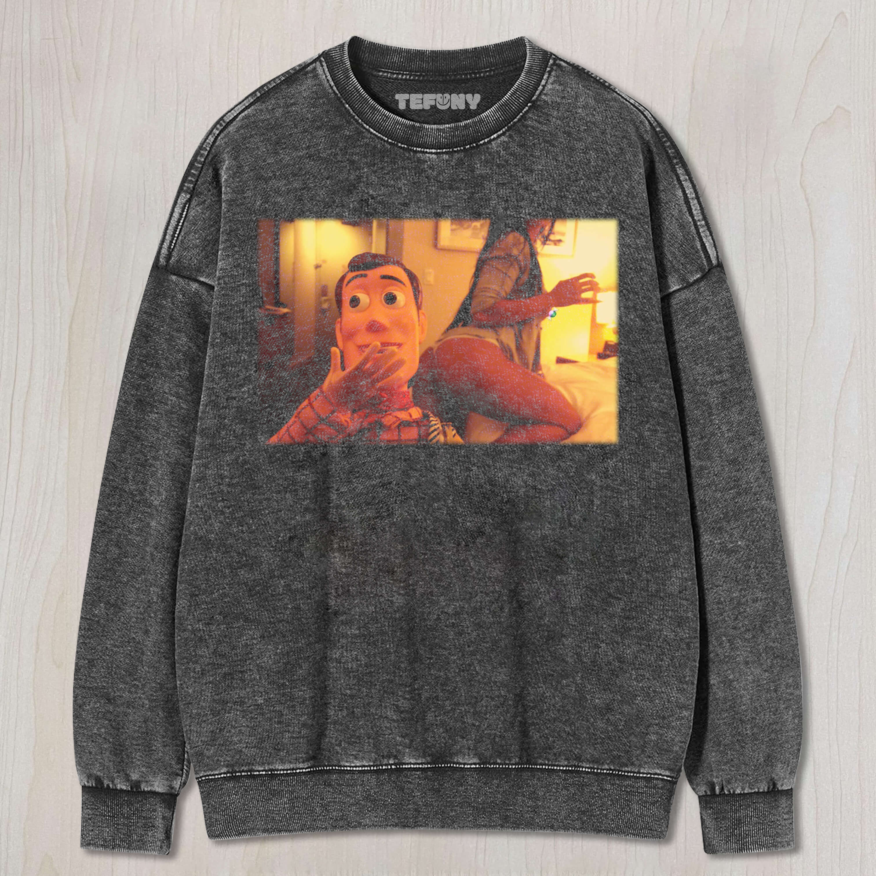 TOY STORY WOODY MEME UNISEX TEE, TANK TOP, LAYERED LS, SWEATSHIRT & HOODIE