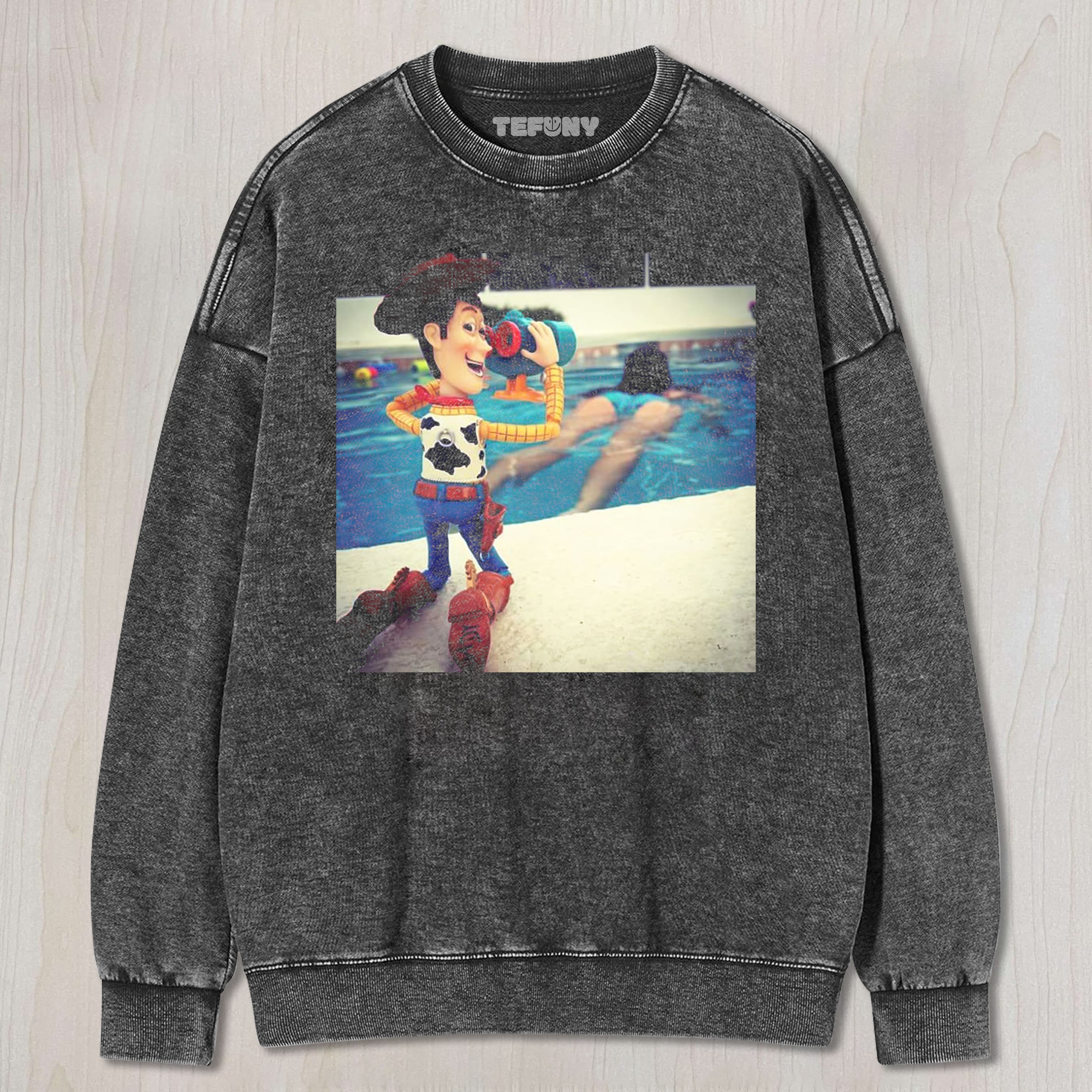 TOY STORY WOODY MEME V1 UNISEX TEE, TANK TOP, LAYERED LS, SWEATSHIRT & HOODIE