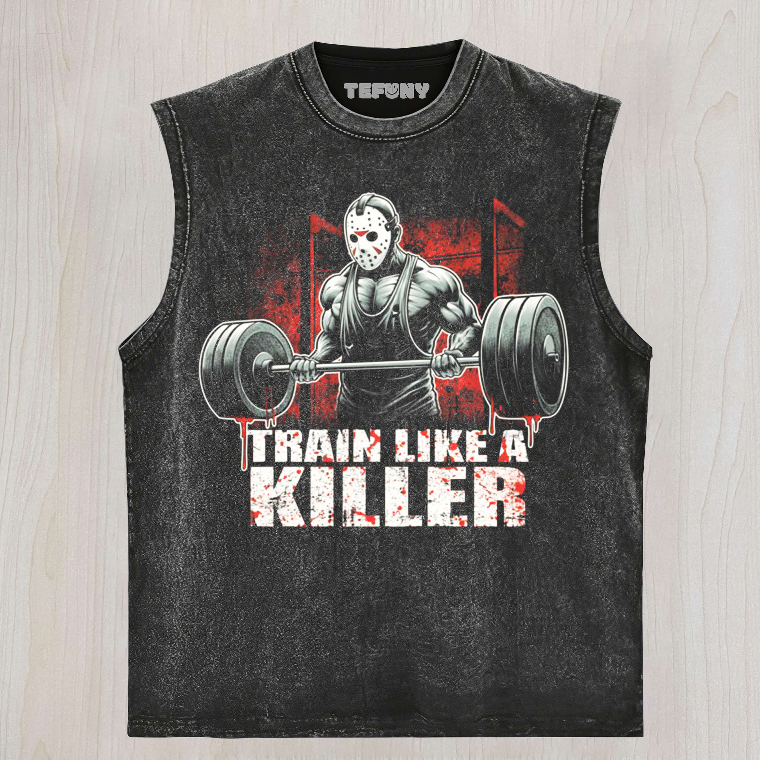 TRAIN LIKE A KILLER TANK TOP