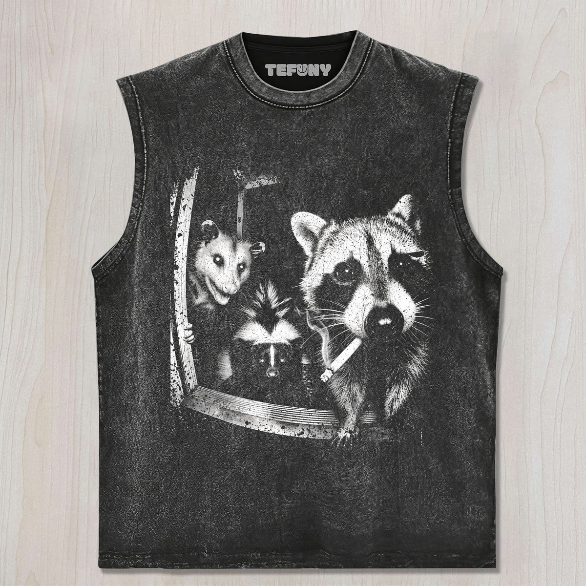 TRASH PANDA NIGHT CREW UNISEX TEE, TANK TOP, LAYERED LS, SWEATSHIRT & HOODIE
