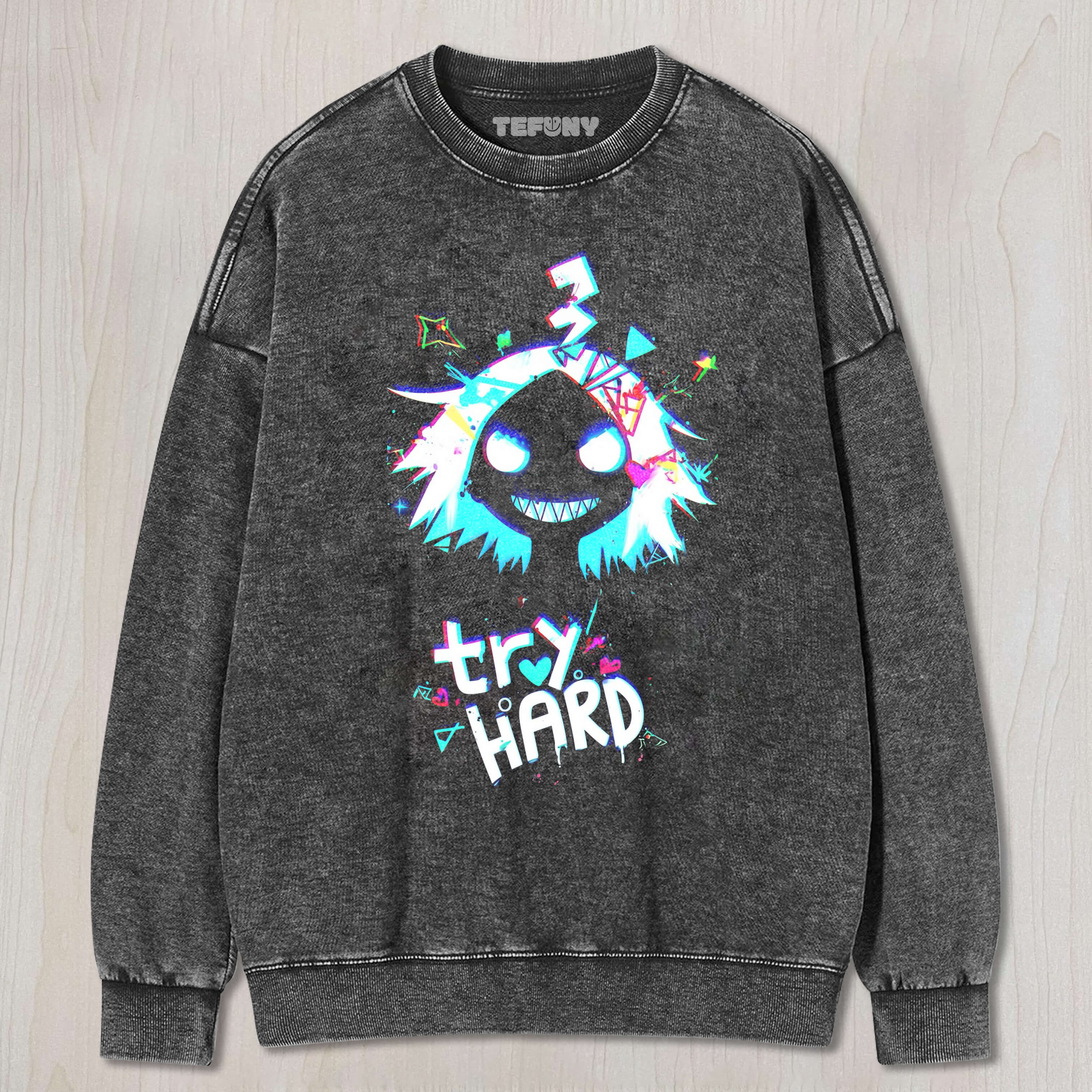 TRY HARD TEE & SWEAT & HOOD