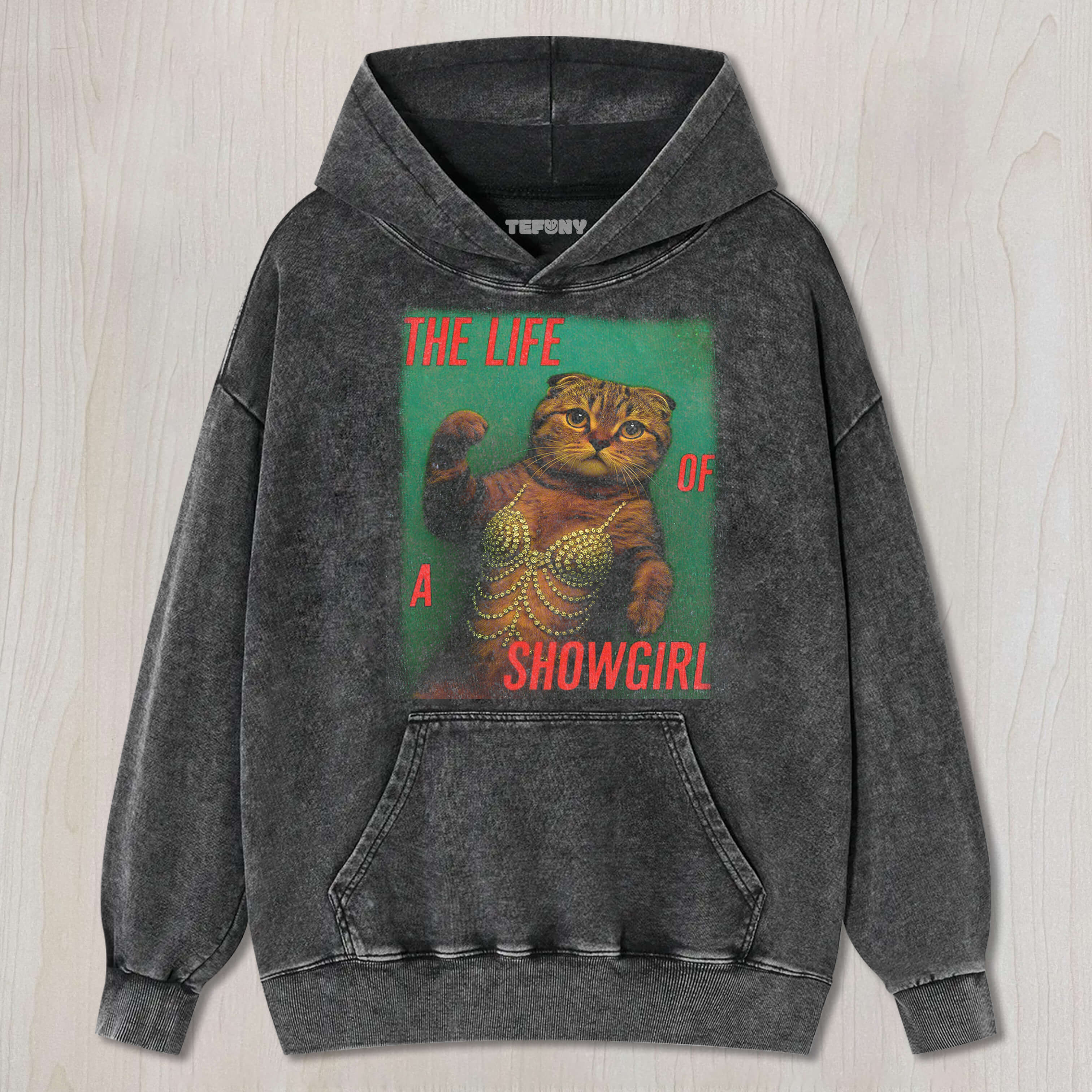 TS12 CAT PRINT T-SHIRT