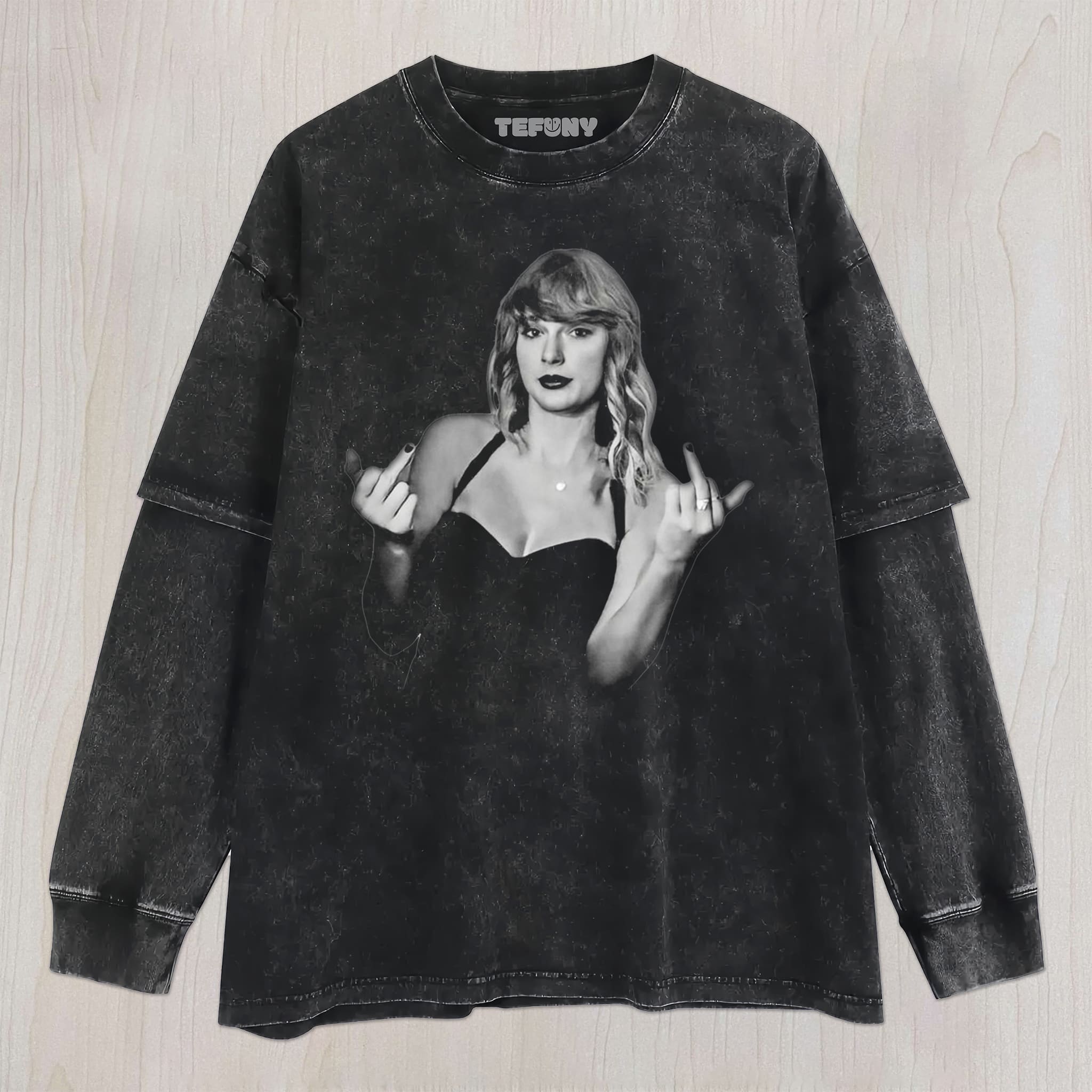 TS MIDDLE FINGER UNISEX TEE, TANK TOP, LAYERED LS, SWEATSHIRT & HOODIE