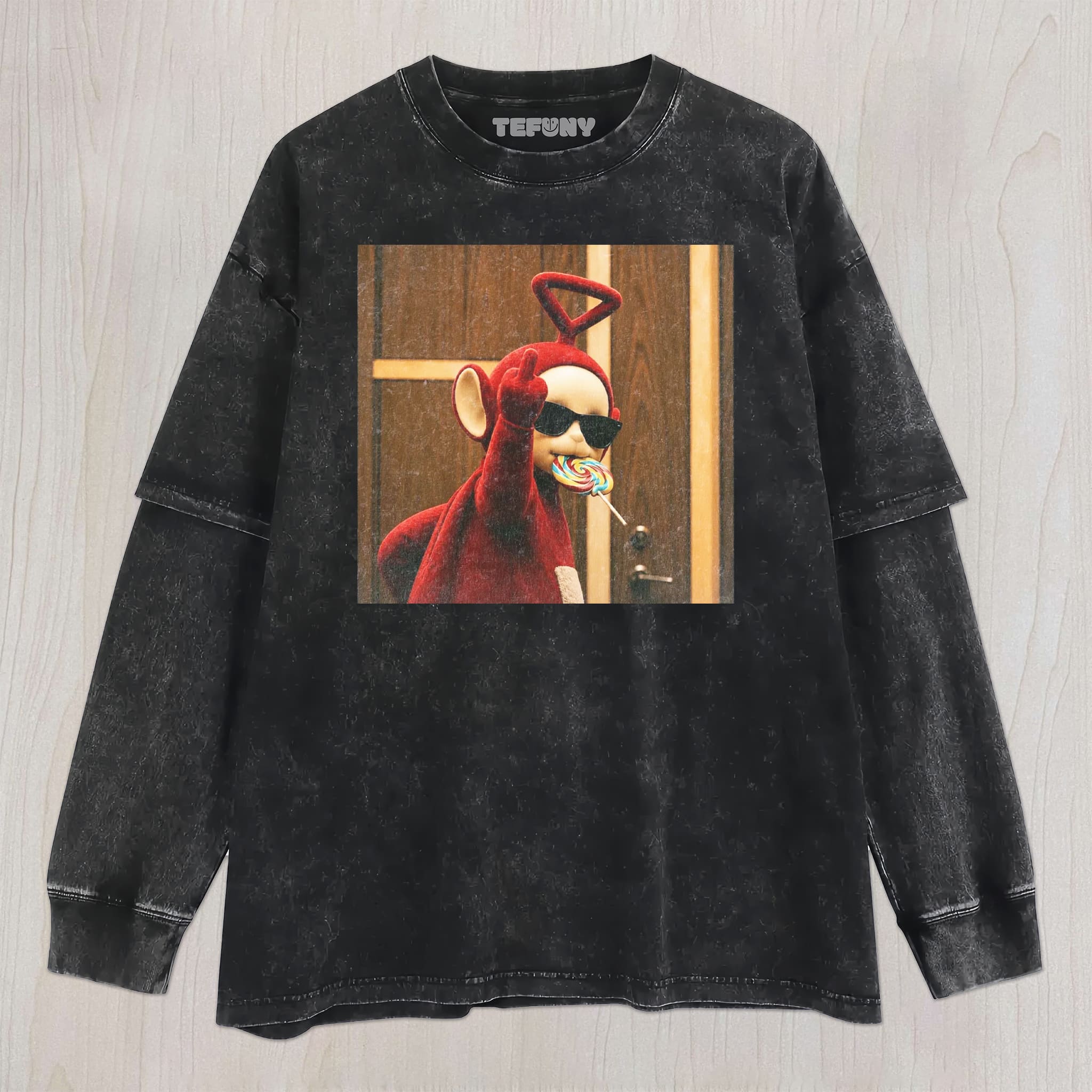 TUBBIES V10 UNISEX TEE, TANK TOP, LAYERED LS, SWEATSHIRT & HOODIE