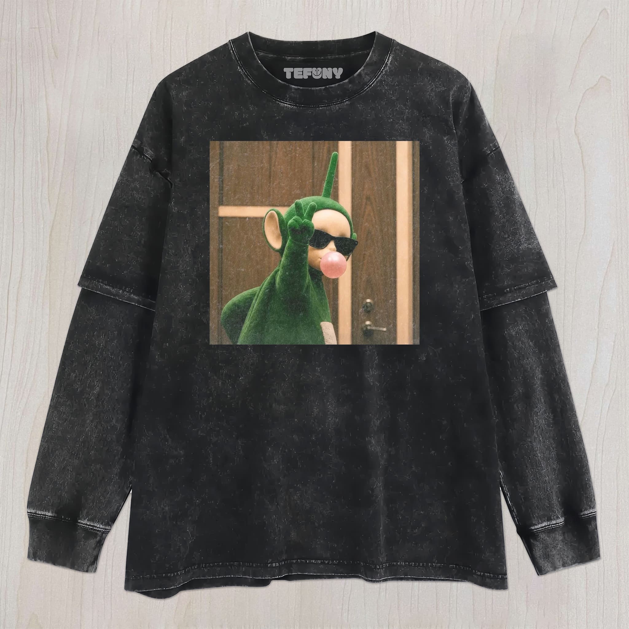 TUBBIES V12 UNISEX TEE, TANK TOP, LAYERED LS, SWEATSHIRT & HOODIE