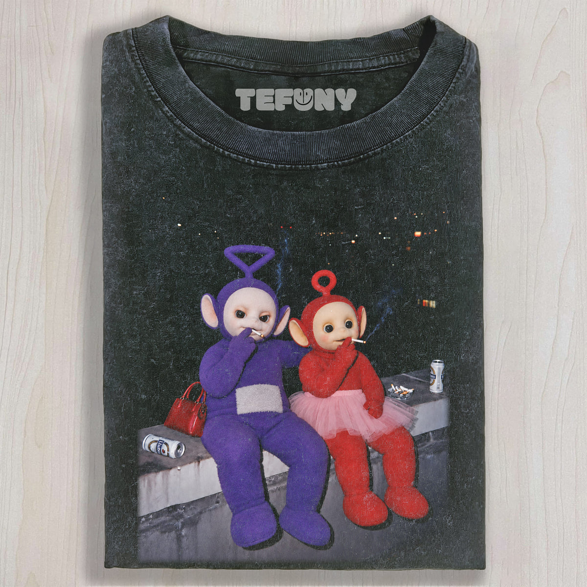 TUBBIES V16 UNISEX TEE, TANK TOP, LAYERED LS, SWEATSHIRT & HOODIE