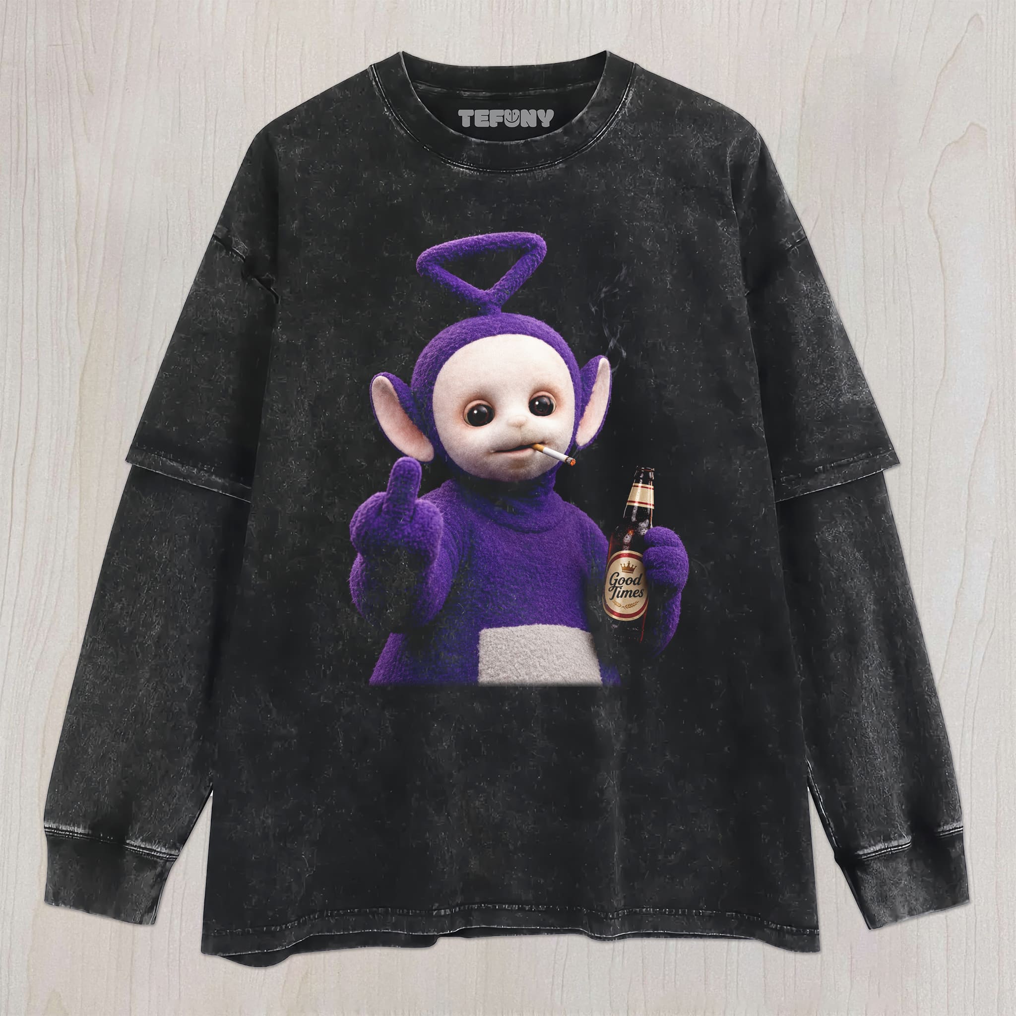 TUBBIES V17 UNISEX TEE, TANK TOP, LAYERED LS, SWEATSHIRT & HOODIE