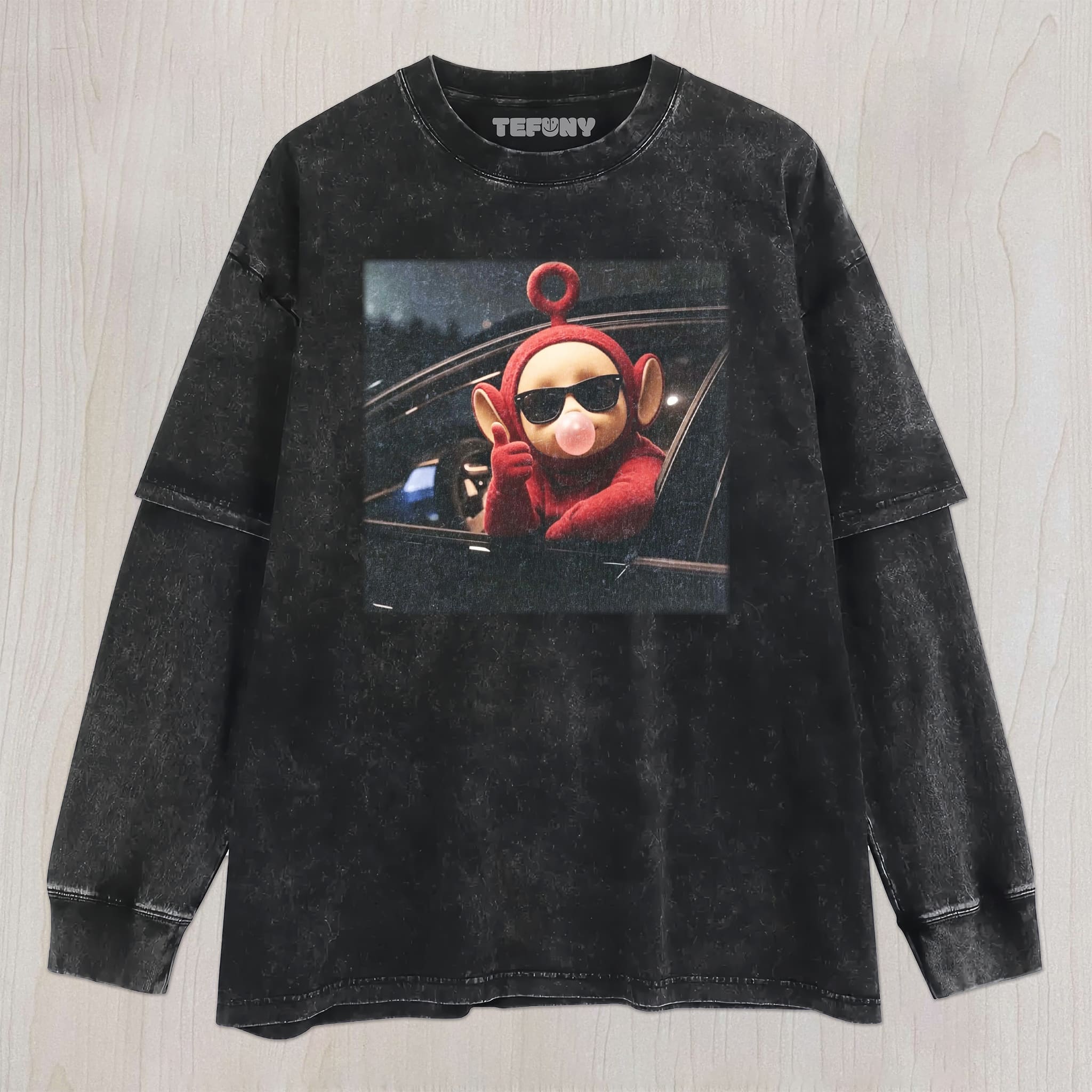 TUBBIES V20 UNISEX TEE, TANK TOP, LAYERED LS, SWEATSHIRT & HOODIE