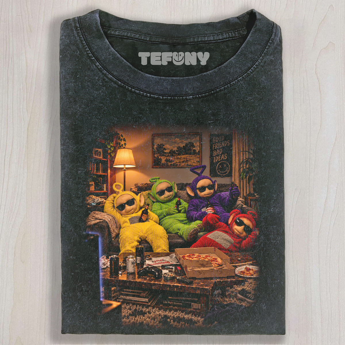 TUBBIES V24 UNISEX TEE, TANK TOP, LAYERED LS, SWEATSHIRT & HOODIE