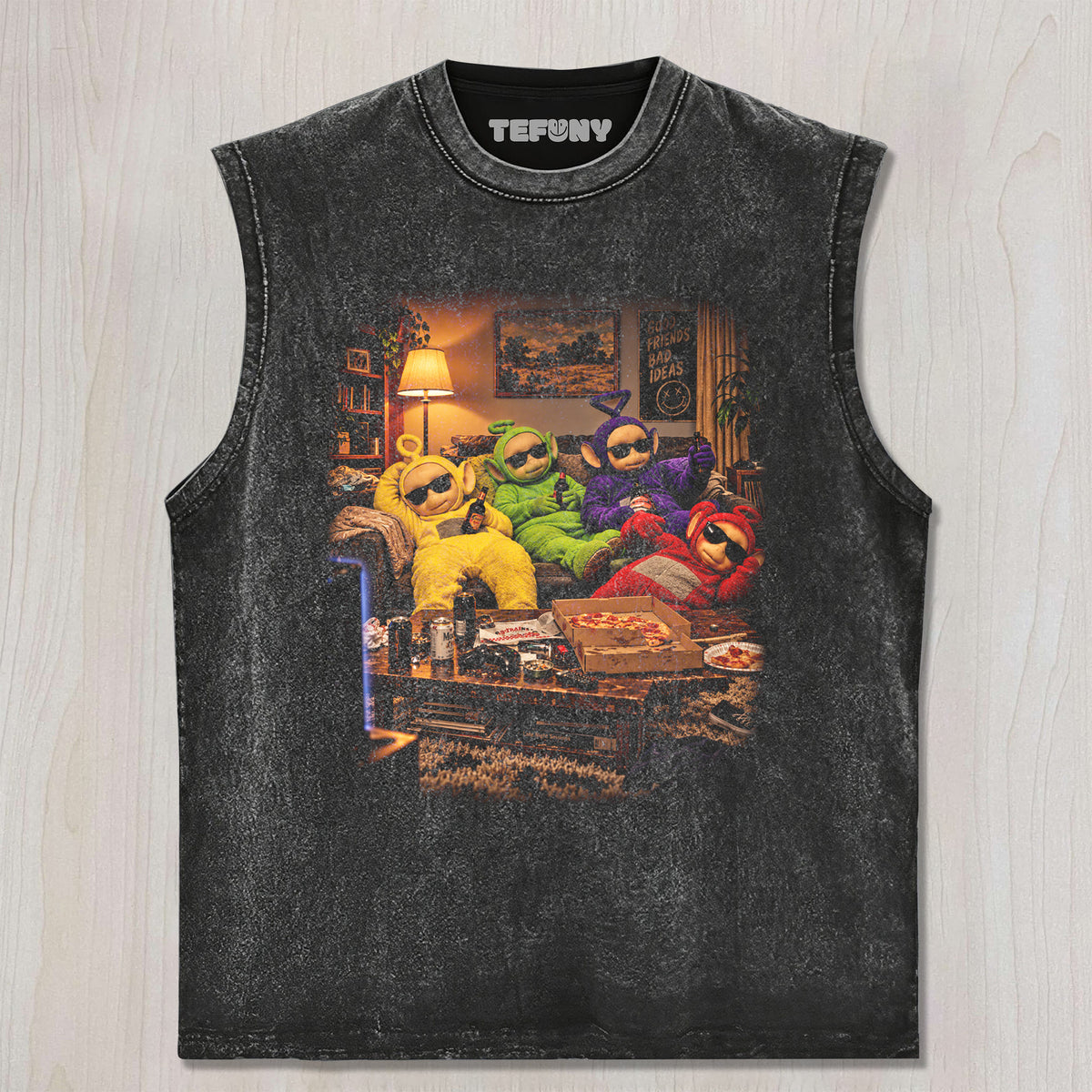 TUBBIES V24 UNISEX TEE, TANK TOP, LAYERED LS, SWEATSHIRT & HOODIE