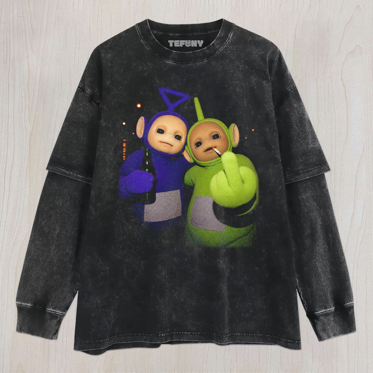 TUBBIES V25 UNISEX TEE, TANK TOP, LAYERED LS, SWEATSHIRT & HOODIE