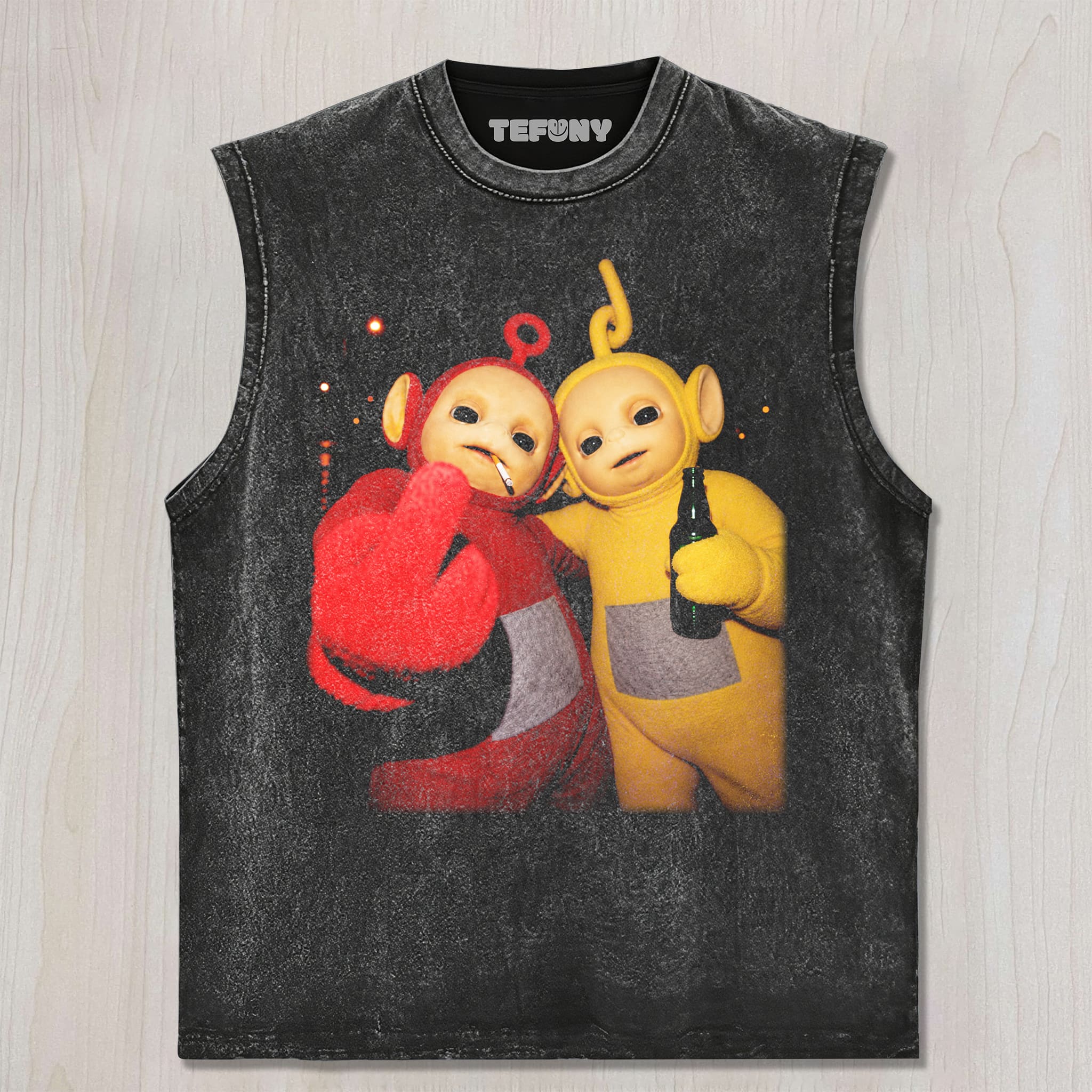 TUBBIES V29 UNISEX TEE, TANK TOP, LAYERED LS, SWEATSHIRT & HOODIE