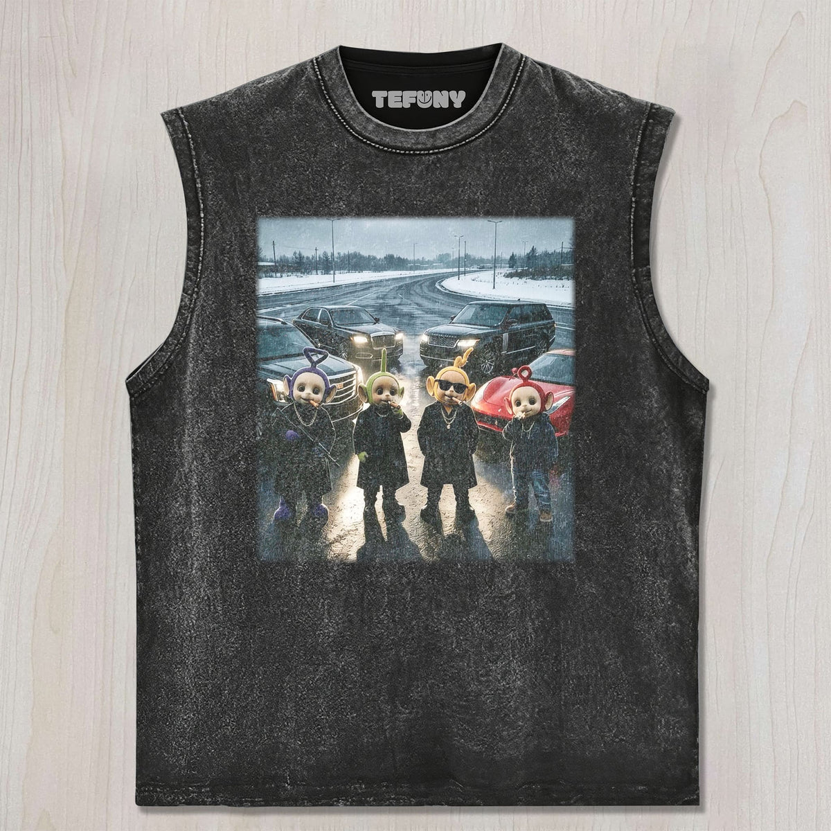 TUBBIES V2 UNISEX TEE, TANK TOP, LAYERED LS, SWEATSHIRT & HOODIE