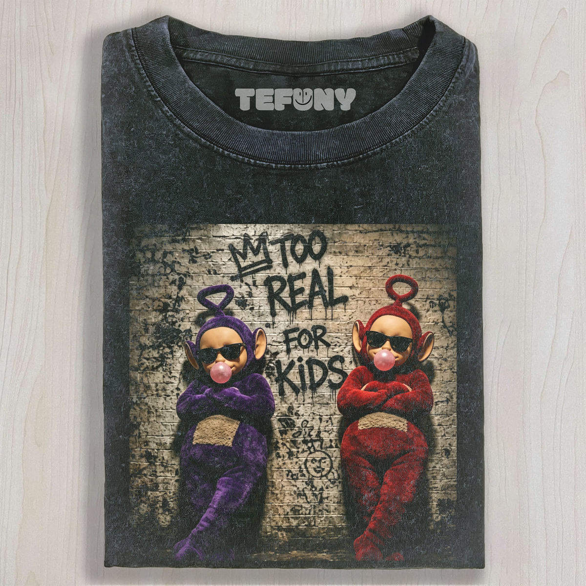 TUBBIES V30 UNISEX TEE, TANK TOP, LAYERED LS, SWEATSHIRT & HOODIE
