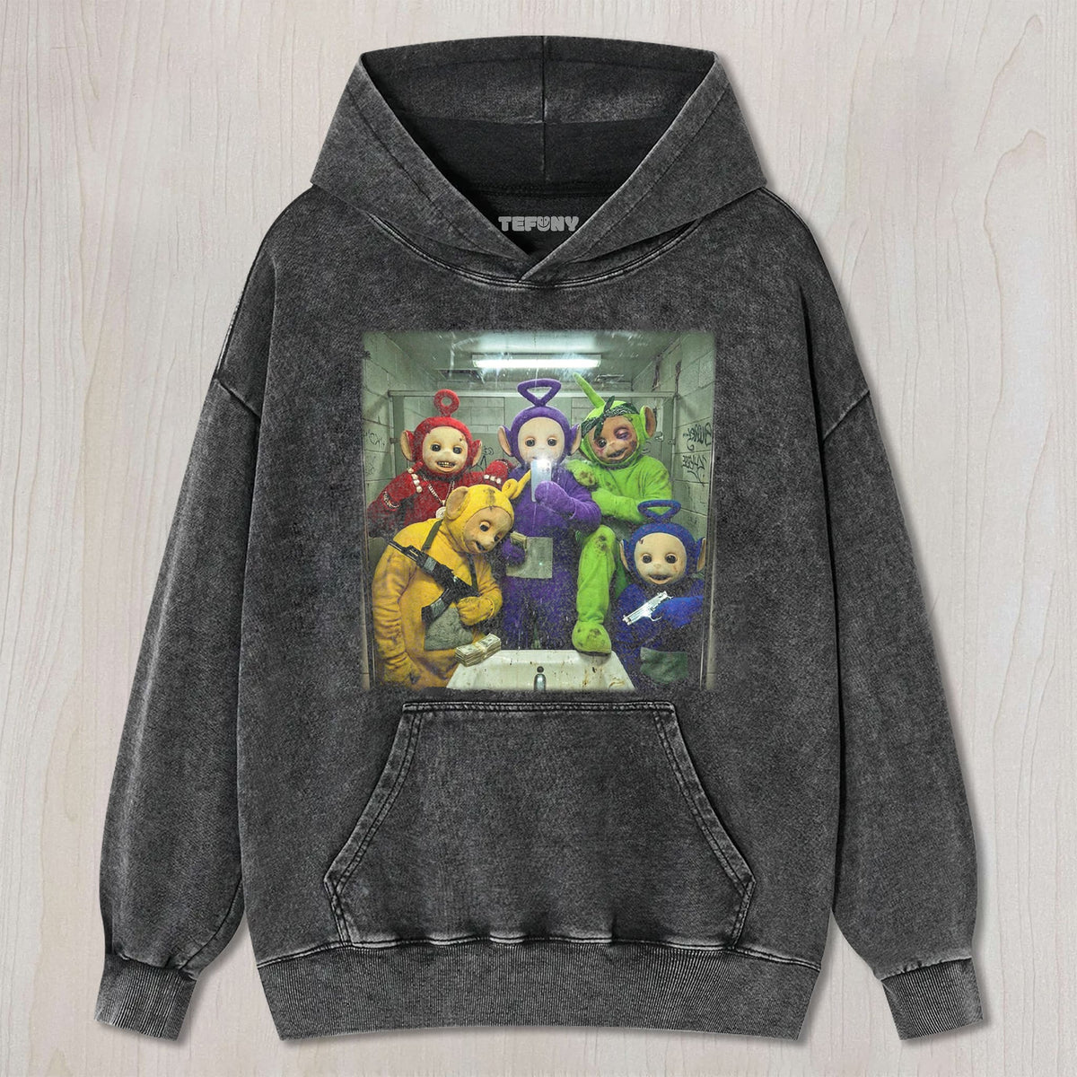 TUBBIES V5 UNISEX TEE, TANK TOP, LAYERED LS, SWEATSHIRT & HOODIE