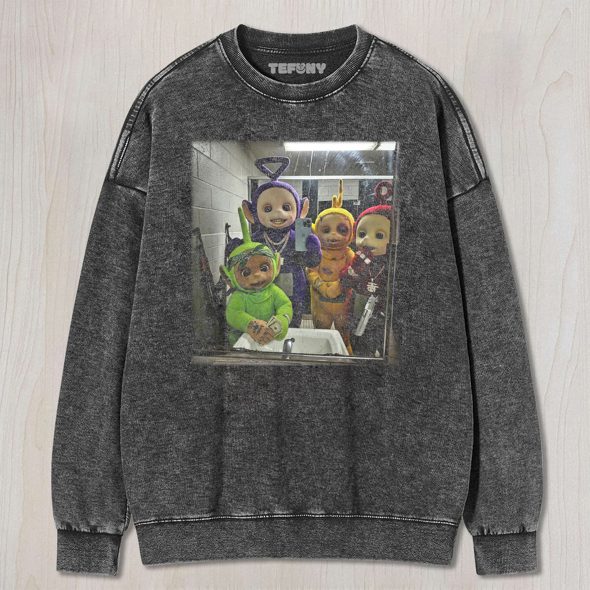 TUBBIES V6 UNISEX TEE, TANK TOP, LAYERED LS, SWEATSHIRT & HOODIE
