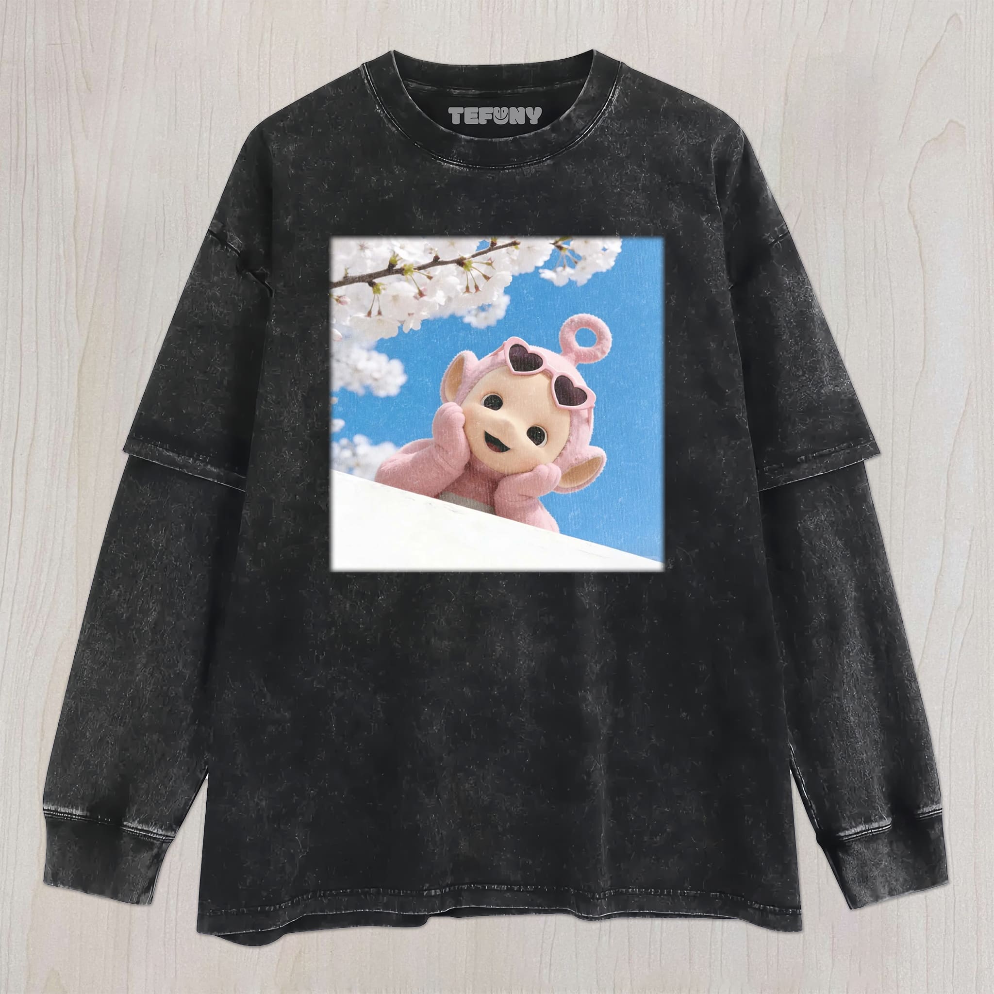 TUBBIES V7 UNISEX TEE, TANK TOP, LAYERED LS, SWEATSHIRT & HOODIE