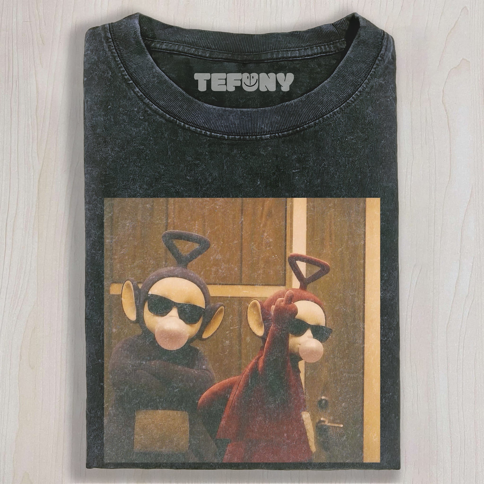 TUBBIES V8 UNISEX TEE, TANK TOP, LAYERED LS, SWEATSHIRT & HOODIE