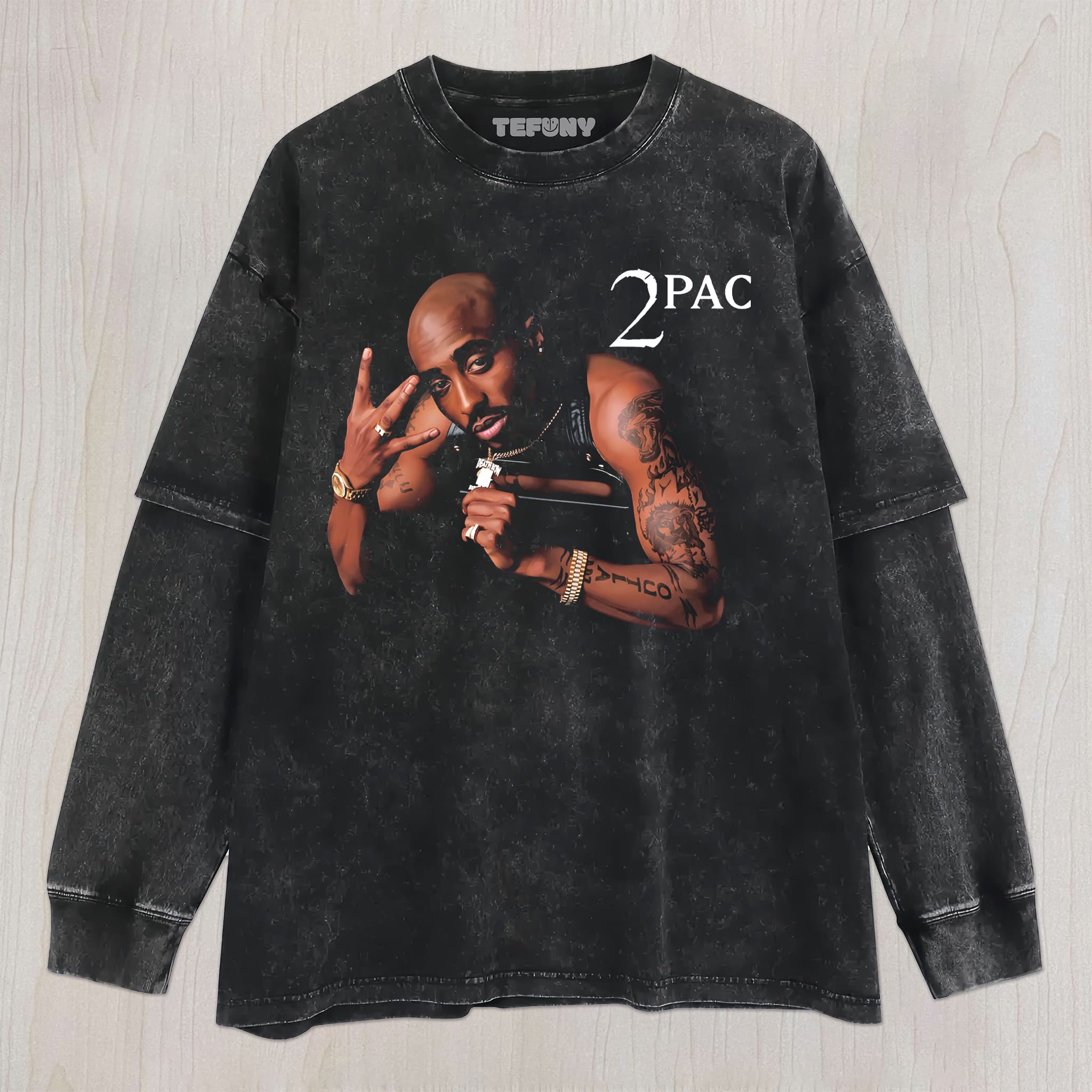 TUPAC SHAKUR UNISEX TEE, TANK TOP, LAYERED LS, SWEATSHIRT & HOODIE