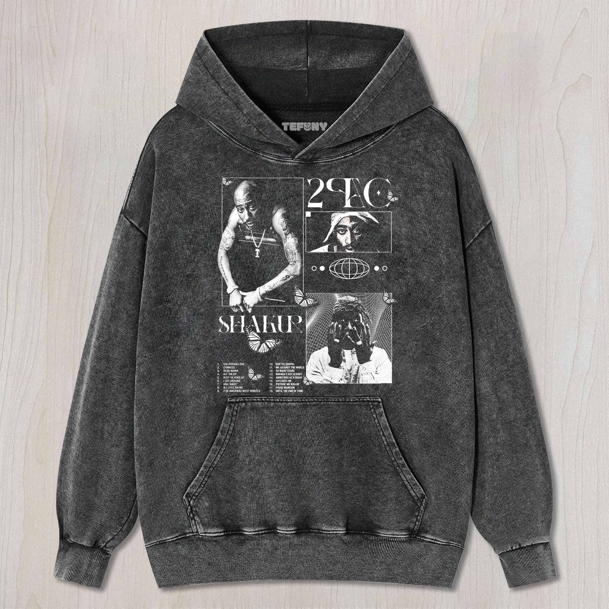 TUPAC SHAKUR V2 UNISEX TEE, TANK TOP, LAYERED LS, SWEATSHIRT & HOODIE