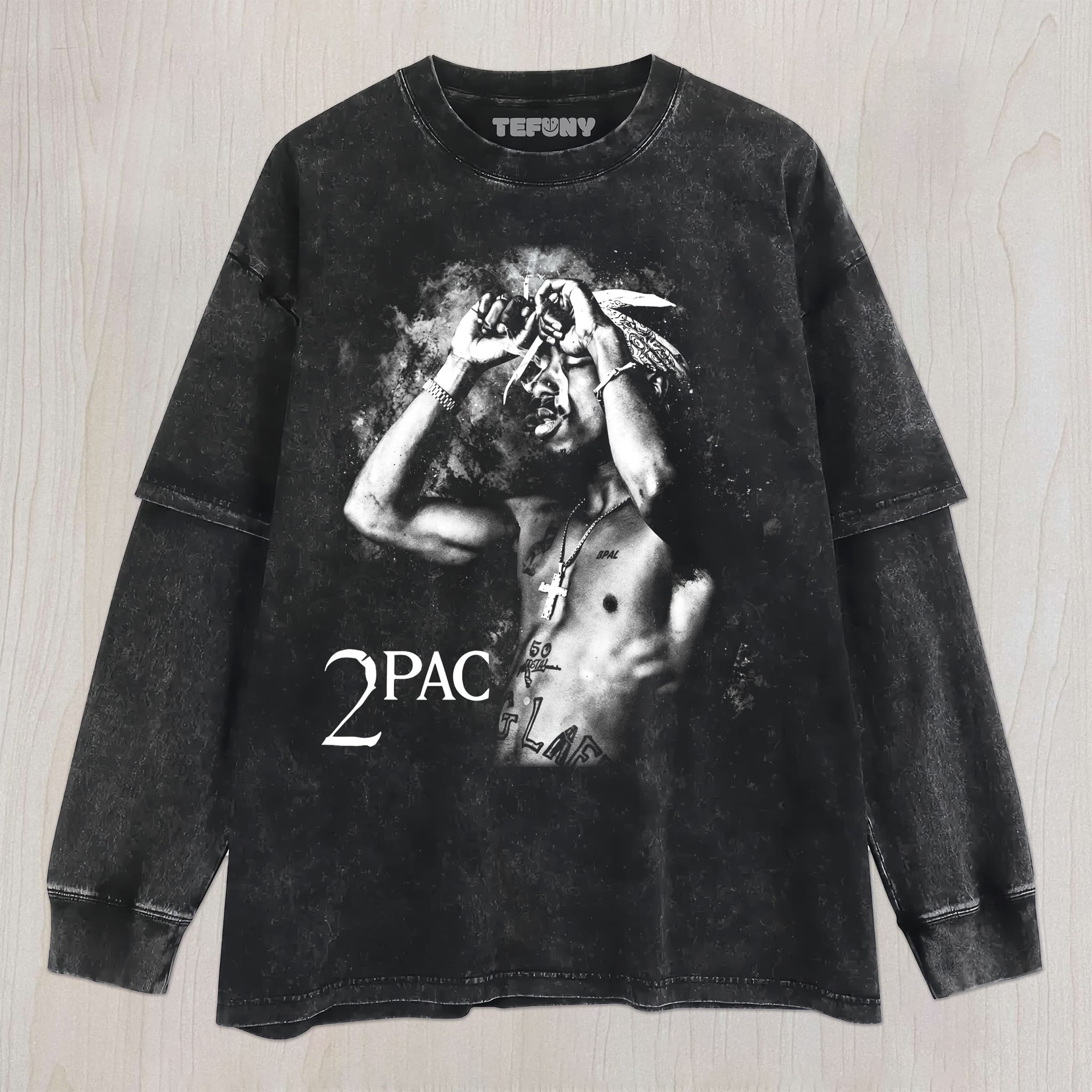 TUPAC SHAKUR V3 UNISEX TEE, TANK TOP, LAYERED LS, SWEATSHIRT & HOODIE