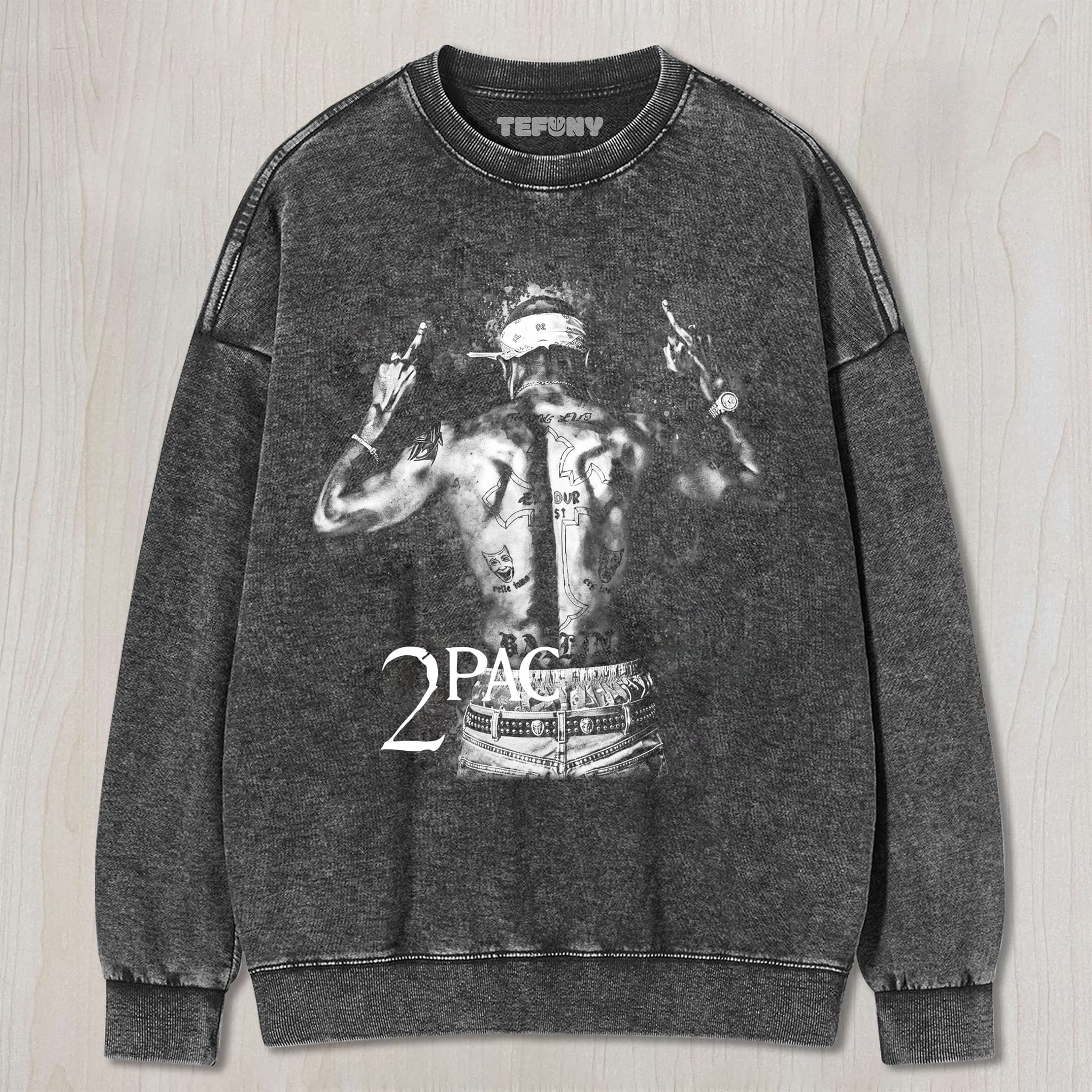 TUPAC SHAKUR V4 UNISEX TEE, TANK TOP, LAYERED LS, SWEATSHIRT & HOODIE
