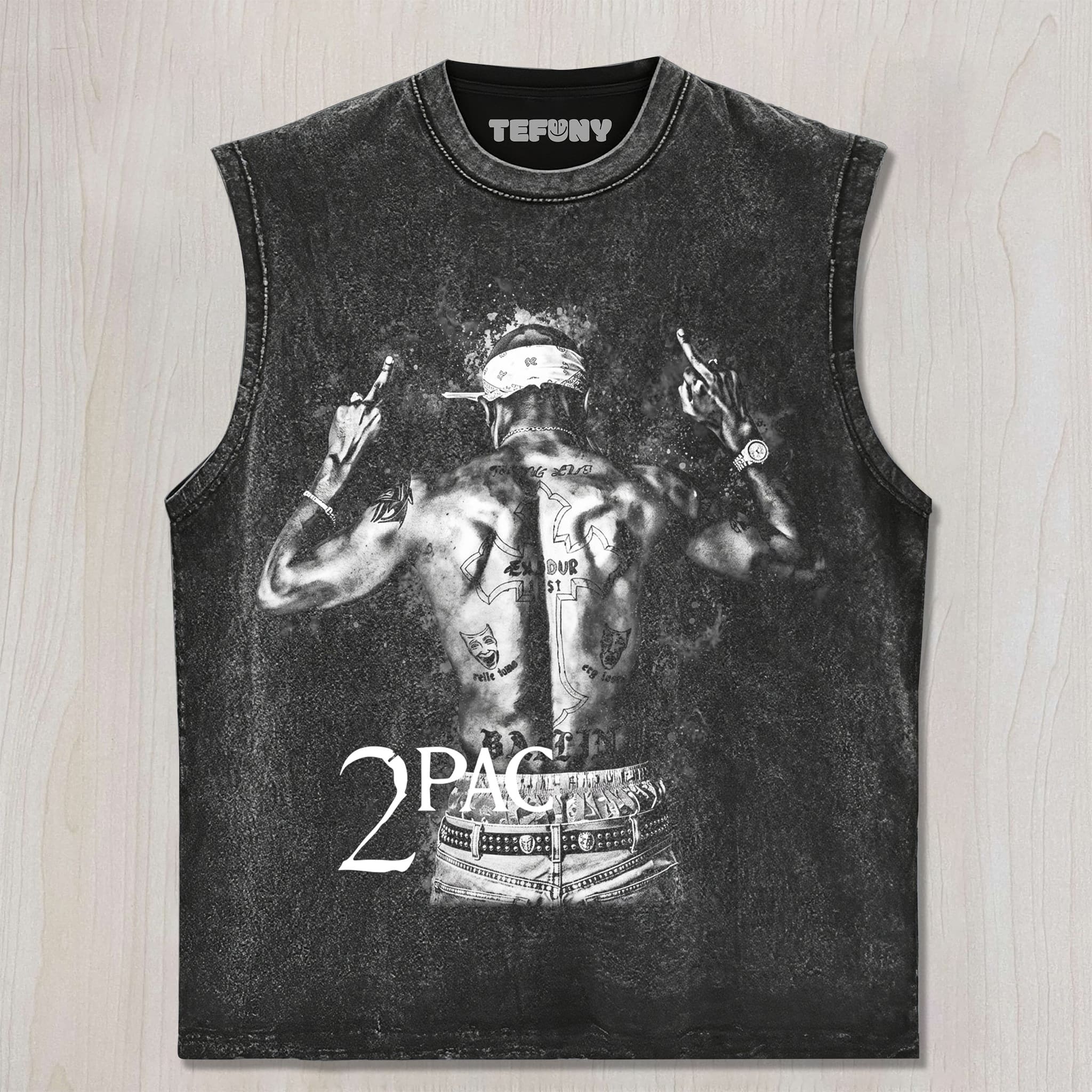 TUPAC SHAKUR V4 UNISEX TEE, TANK TOP, LAYERED LS, SWEATSHIRT & HOODIE