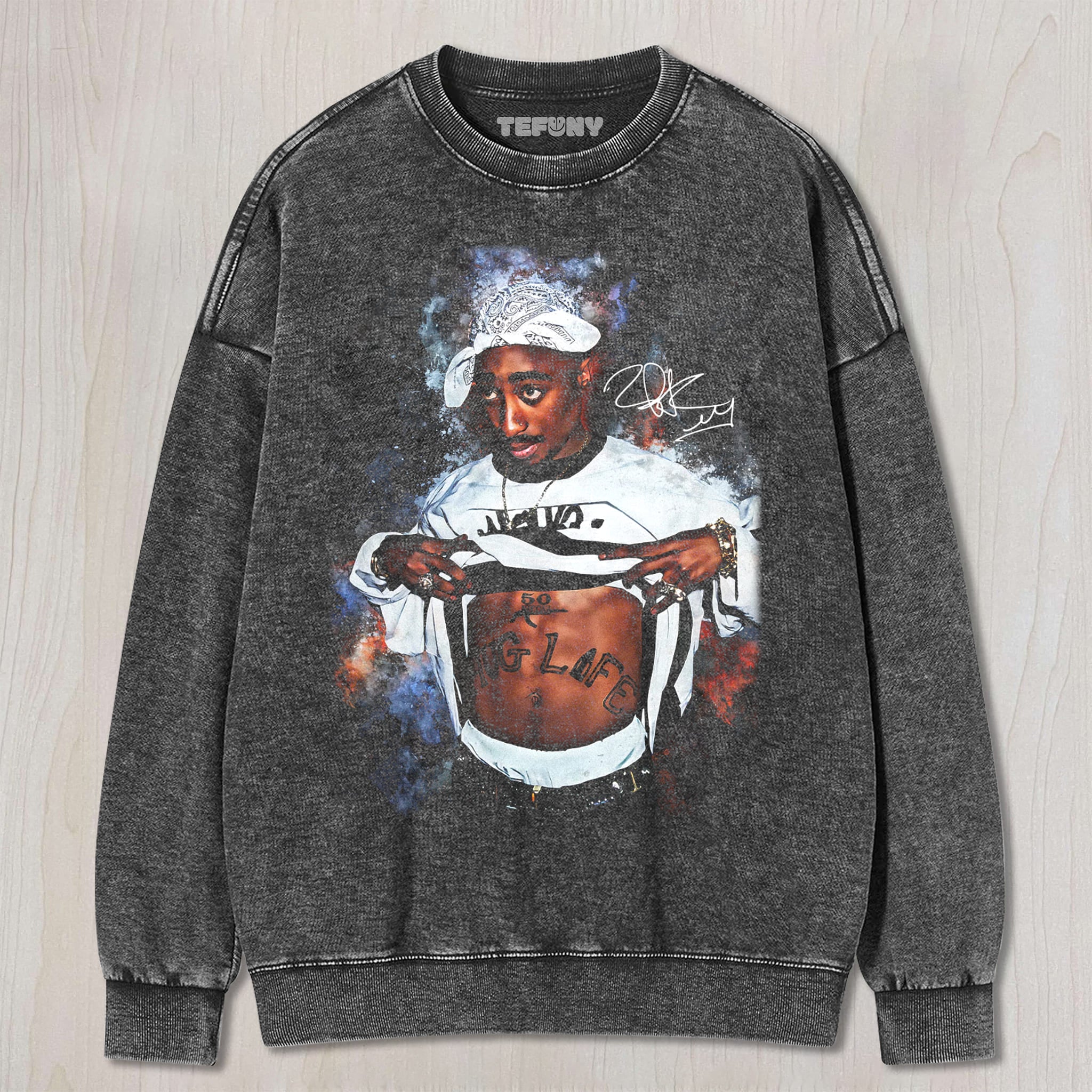 TUPAC SHAKUR V5 UNISEX TEE, TANK TOP, LAYERED LS, SWEATSHIRT & HOODIE