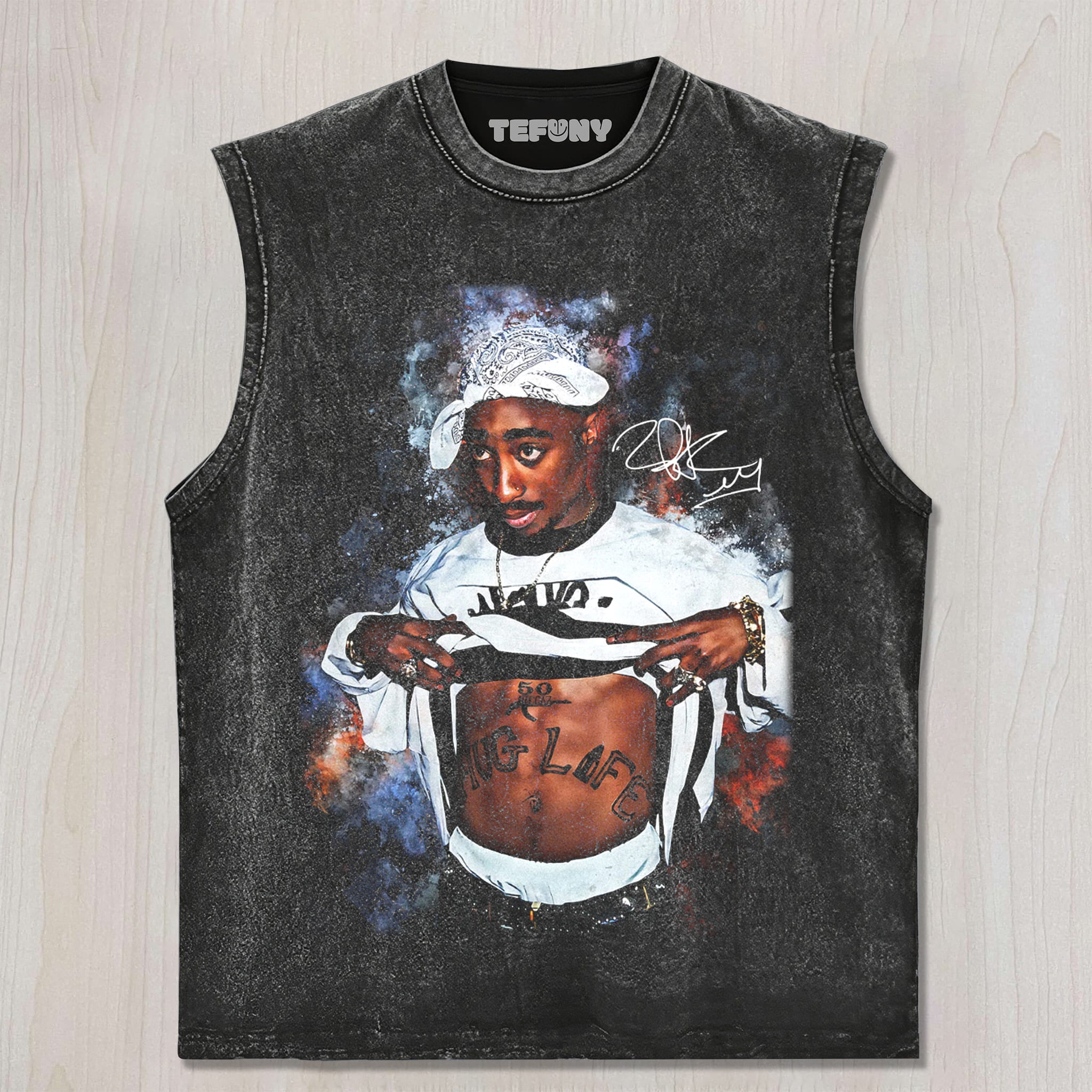 TUPAC SHAKUR V5 UNISEX TEE, TANK TOP, LAYERED LS, SWEATSHIRT & HOODIE
