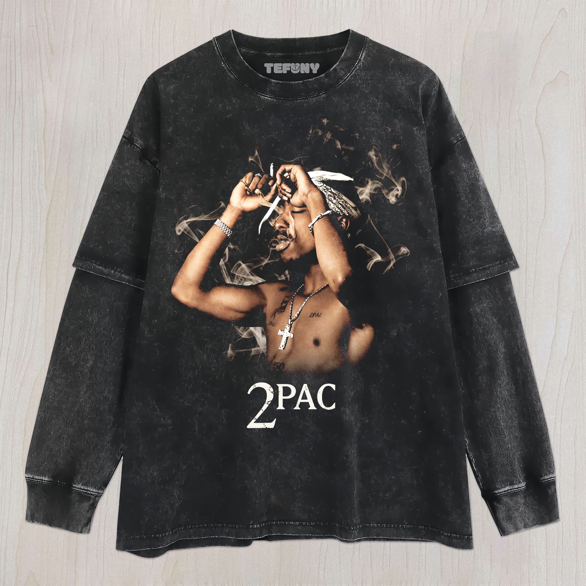 TUPAC SHAKUR V6 UNISEX TEE, TANK TOP, LAYERED LS, SWEATSHIRT & HOODIE