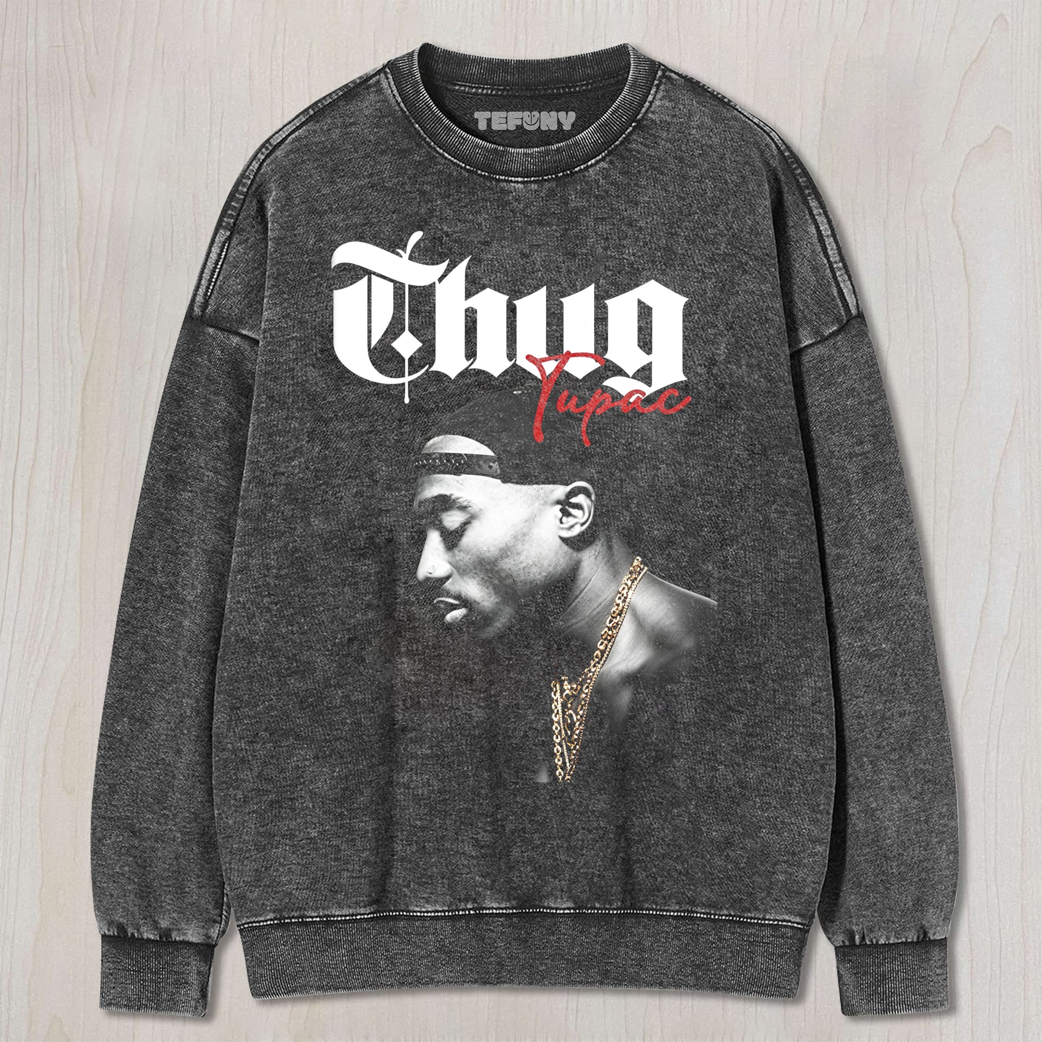 TUPAC SHAKUR V9 UNISEX TEE, TANK TOP, LAYERED LS, SWEATSHIRT & HOODIE