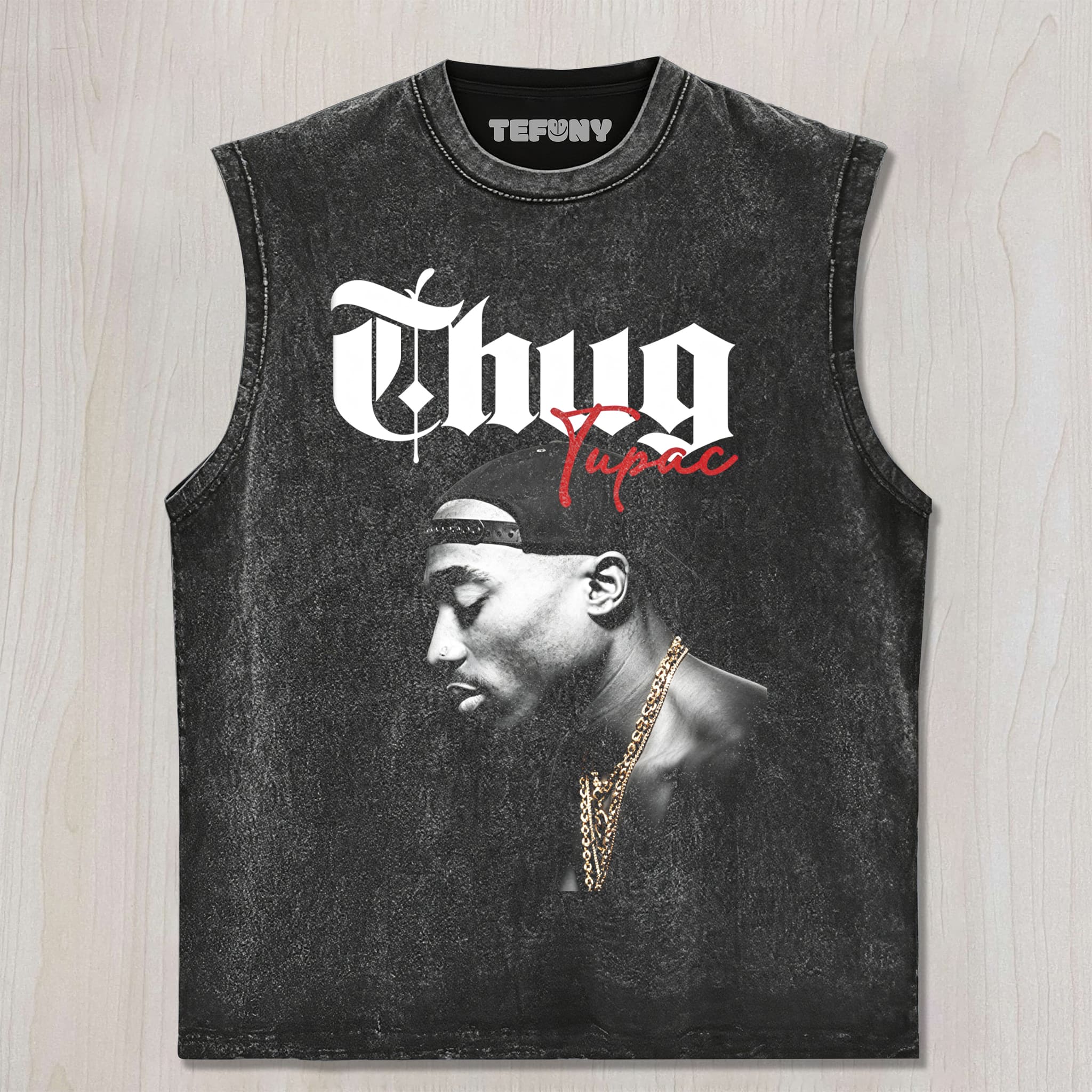 TUPAC SHAKUR V9 UNISEX TEE, TANK TOP, LAYERED LS, SWEATSHIRT & HOODIE