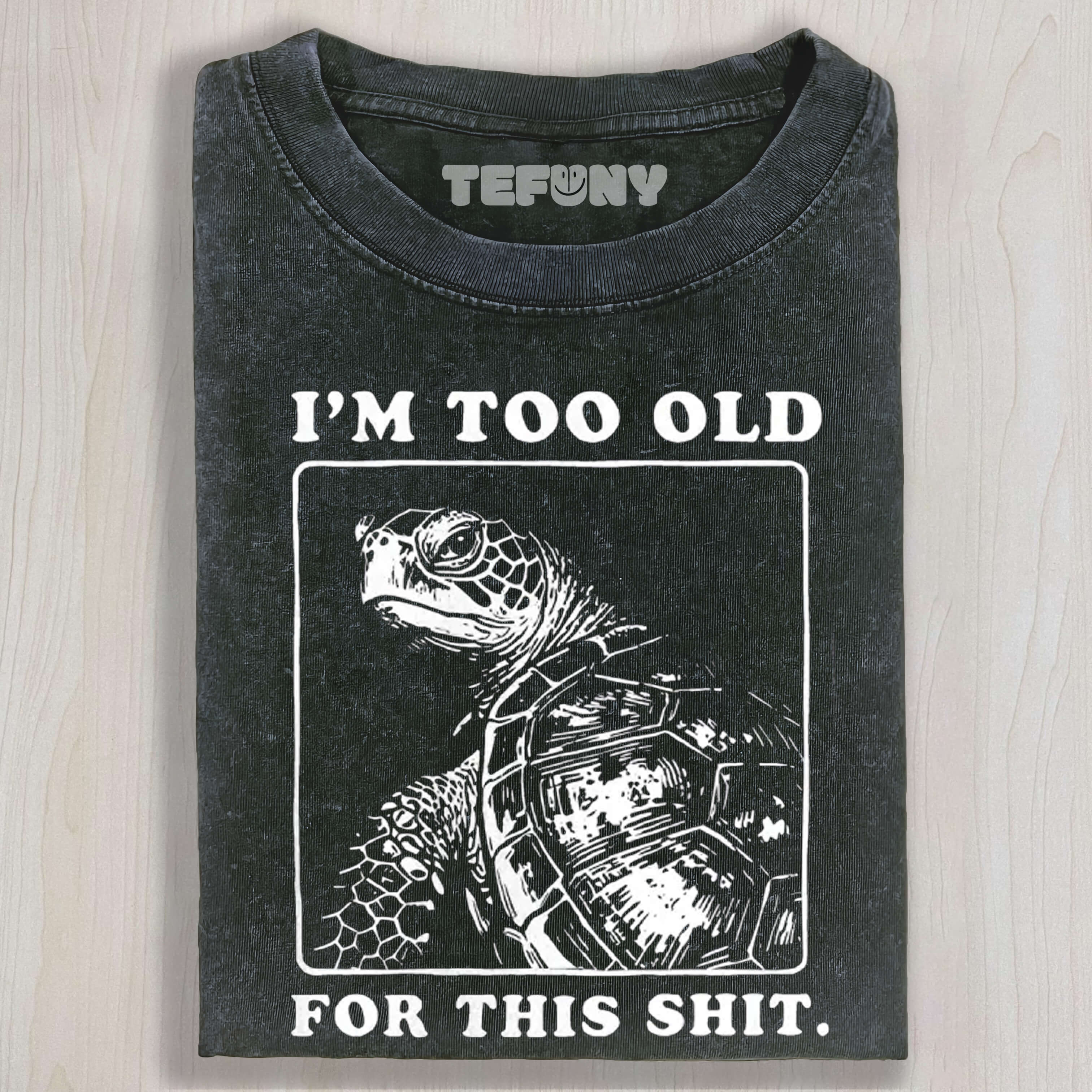 TURTLE I QUIT MEME UNISEX TEE, TANK TOP, LAYERED LS, SWEATSHIRT & HOODIE