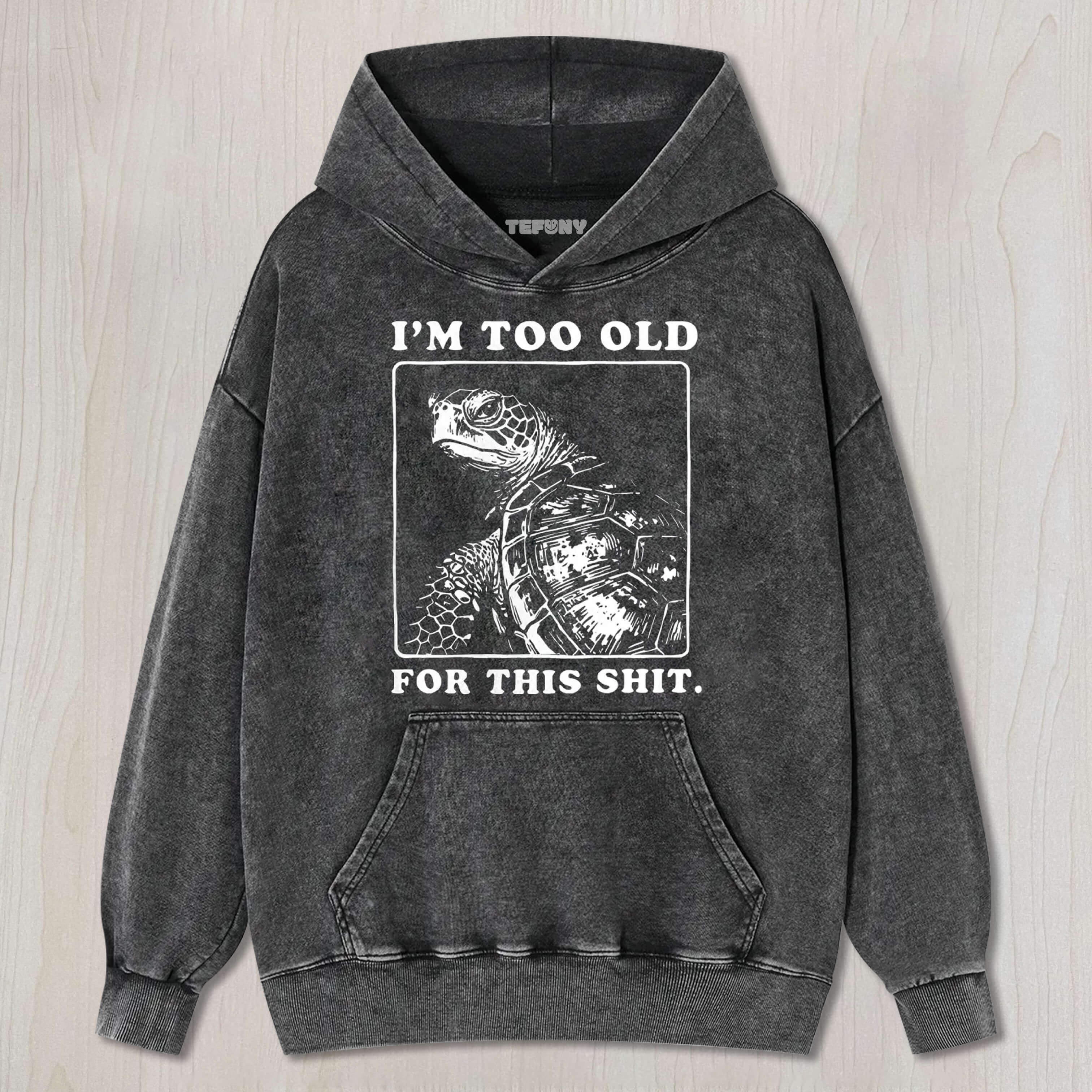 TURTLE I QUIT MEME UNISEX TEE, TANK TOP, LAYERED LS, SWEATSHIRT & HOODIE