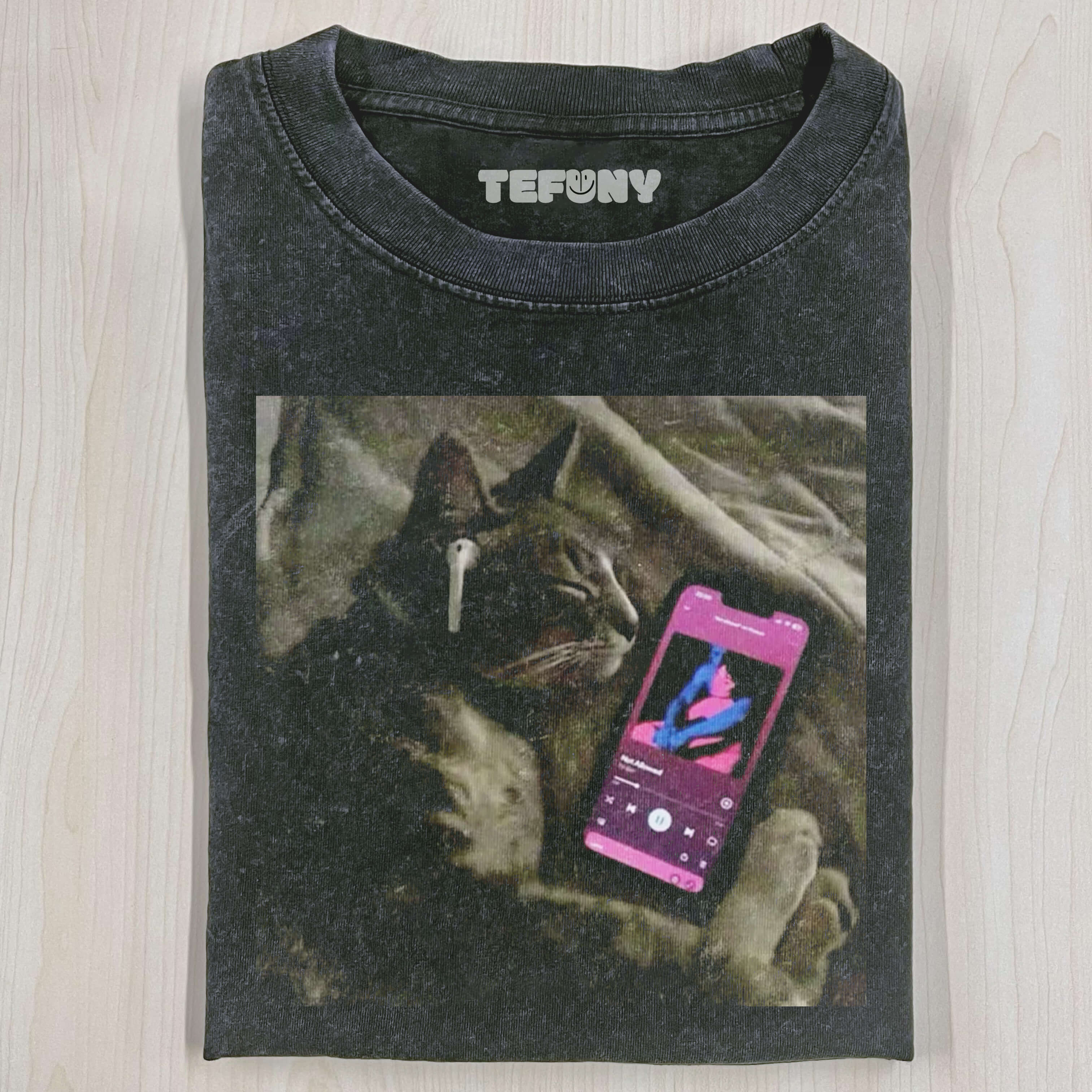 TV GIRL CAT T-SHIRT