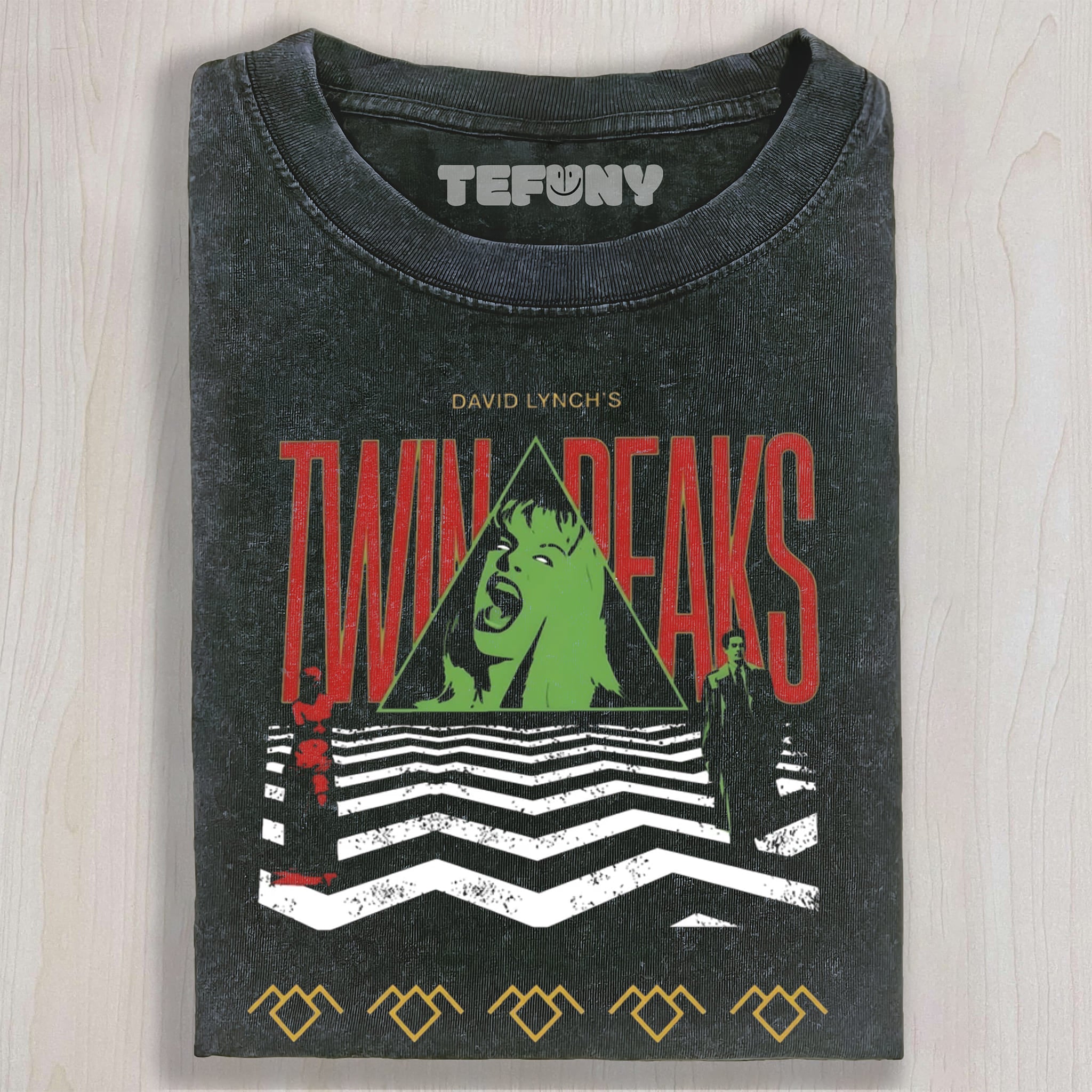 TWIN PEAKS FIRE WALK WITH ME V10 UNISEX TEE, TANK TOP, LAYERED LS, SWEATSHIRT & HOODIE