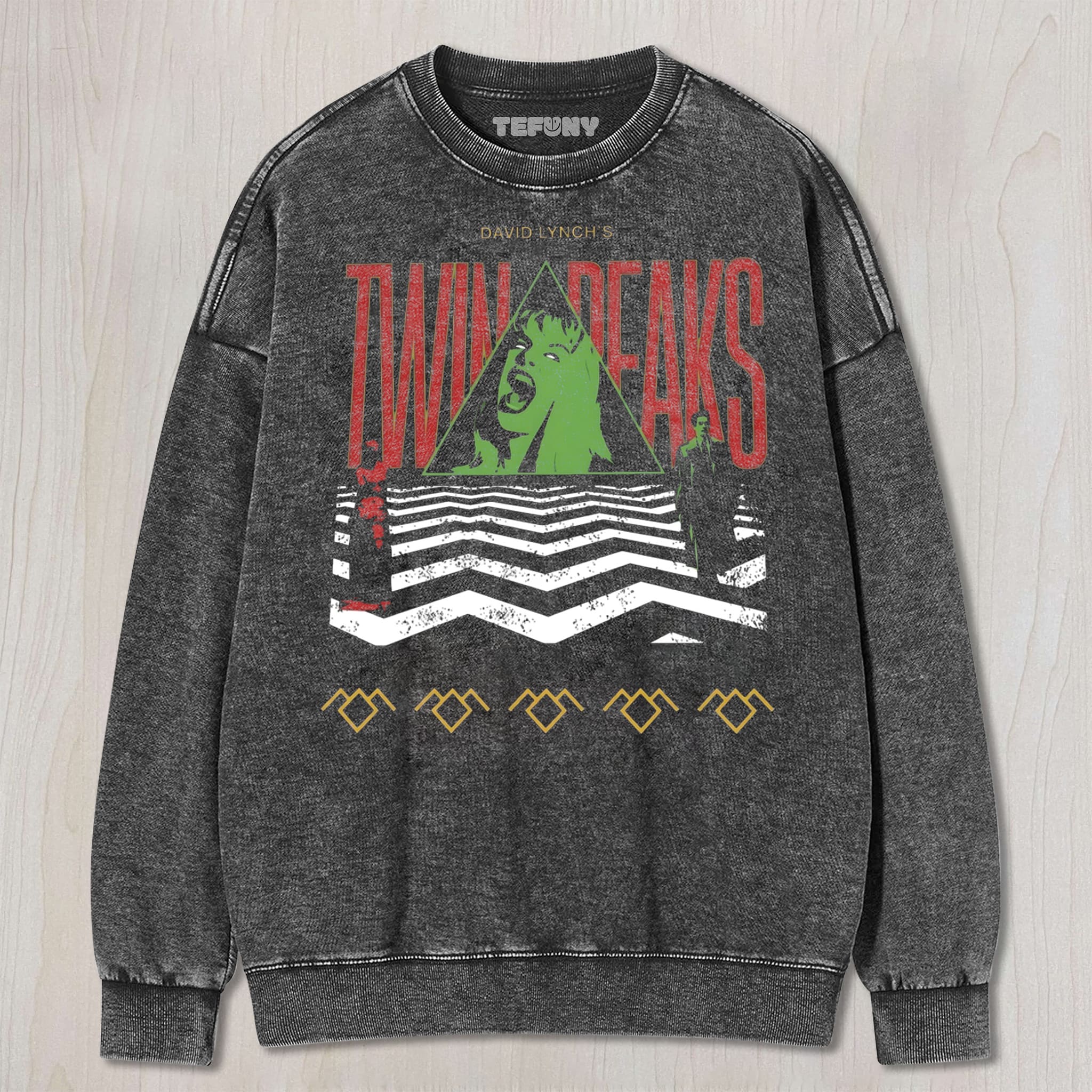 TWIN PEAKS FIRE WALK WITH ME V10 UNISEX TEE, TANK TOP, LAYERED LS, SWEATSHIRT & HOODIE