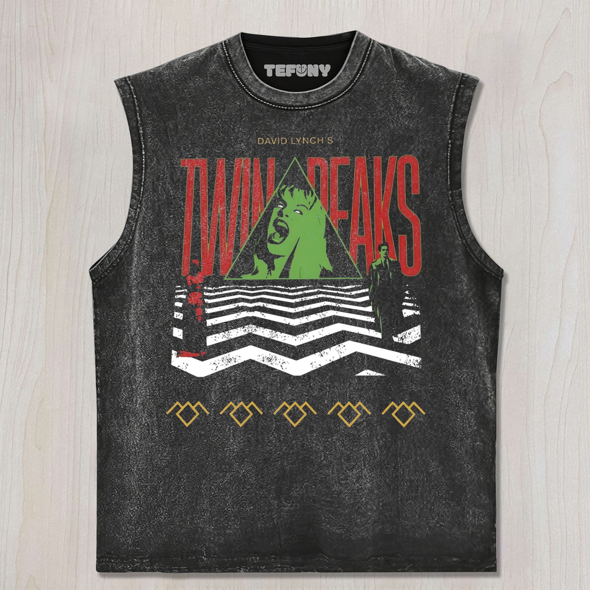 TWIN PEAKS FIRE WALK WITH ME V10 UNISEX TEE, TANK TOP, LAYERED LS, SWEATSHIRT & HOODIE