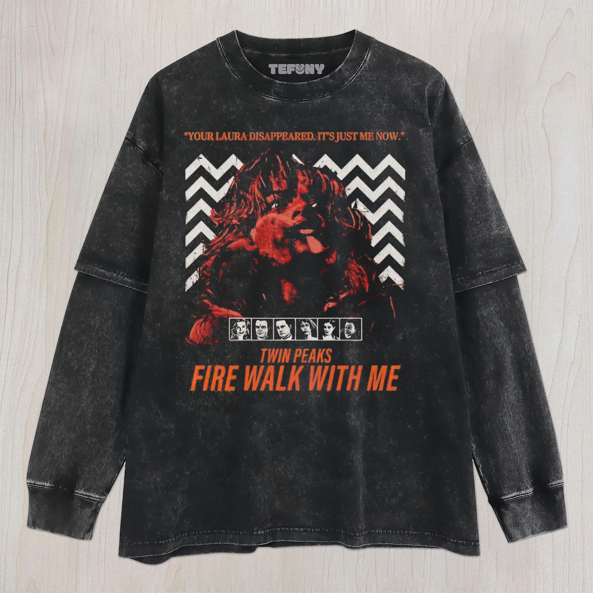 TWIN PEAKS FIRE WALK WITH ME V3 UNISEX TEE, TANK TOP, LAYERED LS, SWEATSHIRT & HOODIE