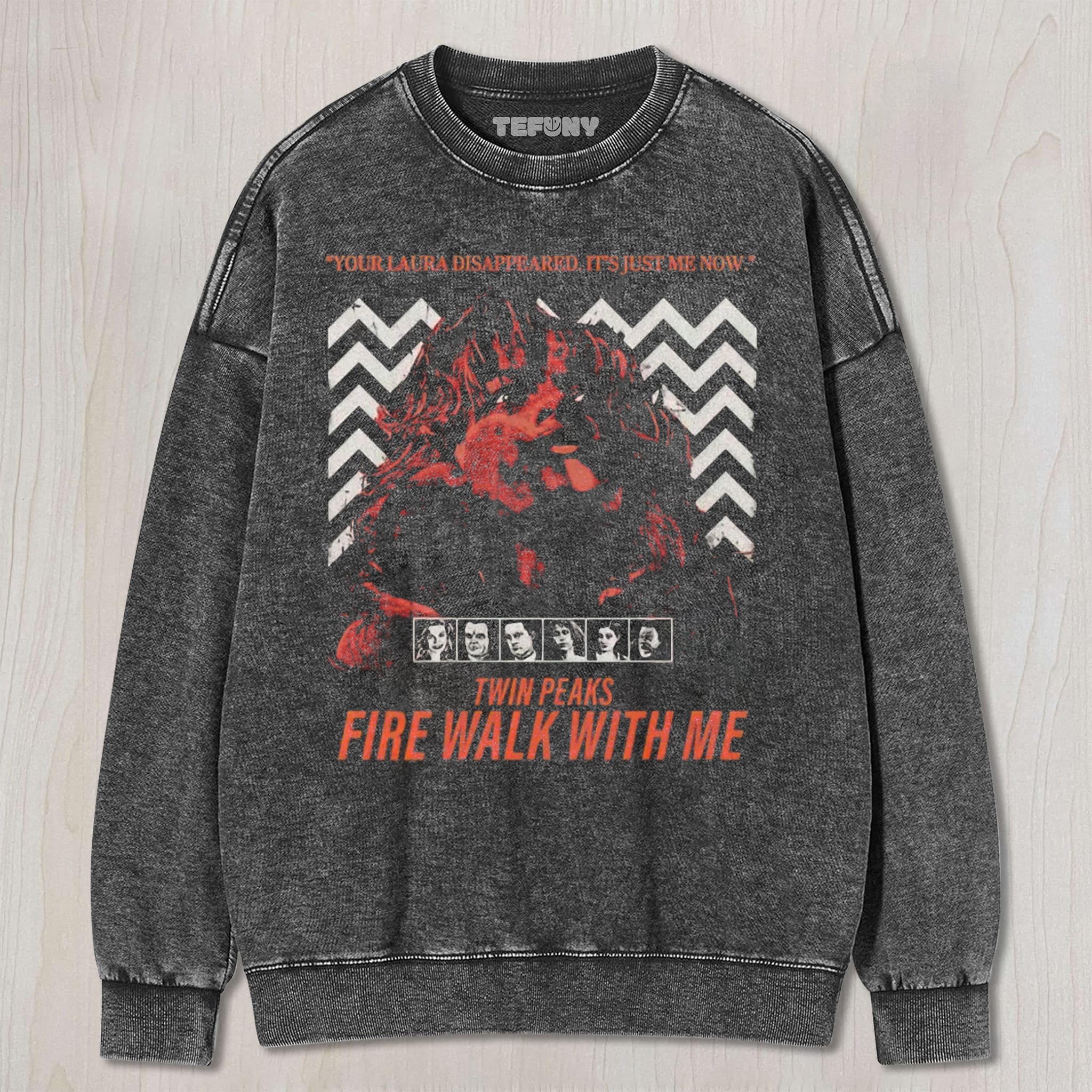 TWIN PEAKS FIRE WALK WITH ME V3 UNISEX TEE, TANK TOP, LAYERED LS, SWEATSHIRT & HOODIE