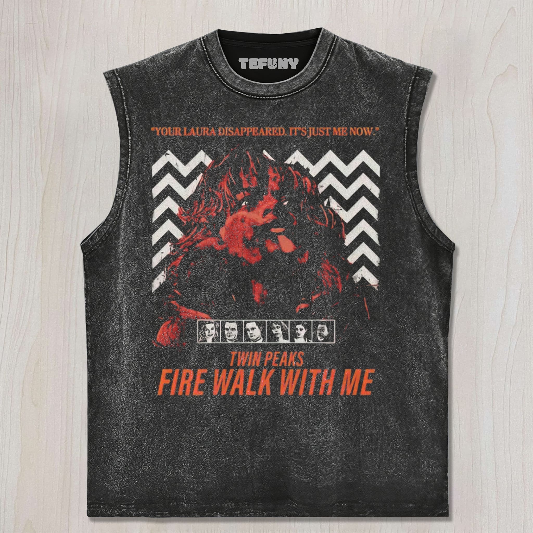 TWIN PEAKS FIRE WALK WITH ME V3 UNISEX TEE, TANK TOP, LAYERED LS, SWEATSHIRT & HOODIE